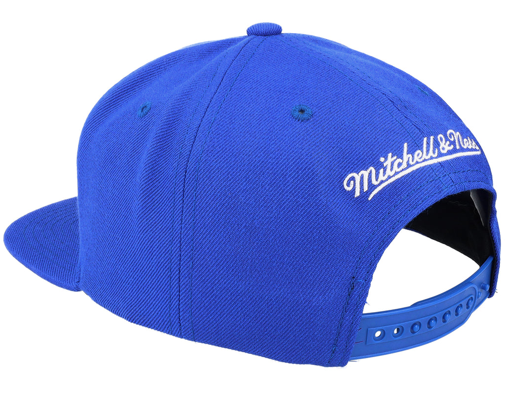 Mens Mitchell & Ness NBA TEAM GROUND 2.0 SNAPBACK PISTONS