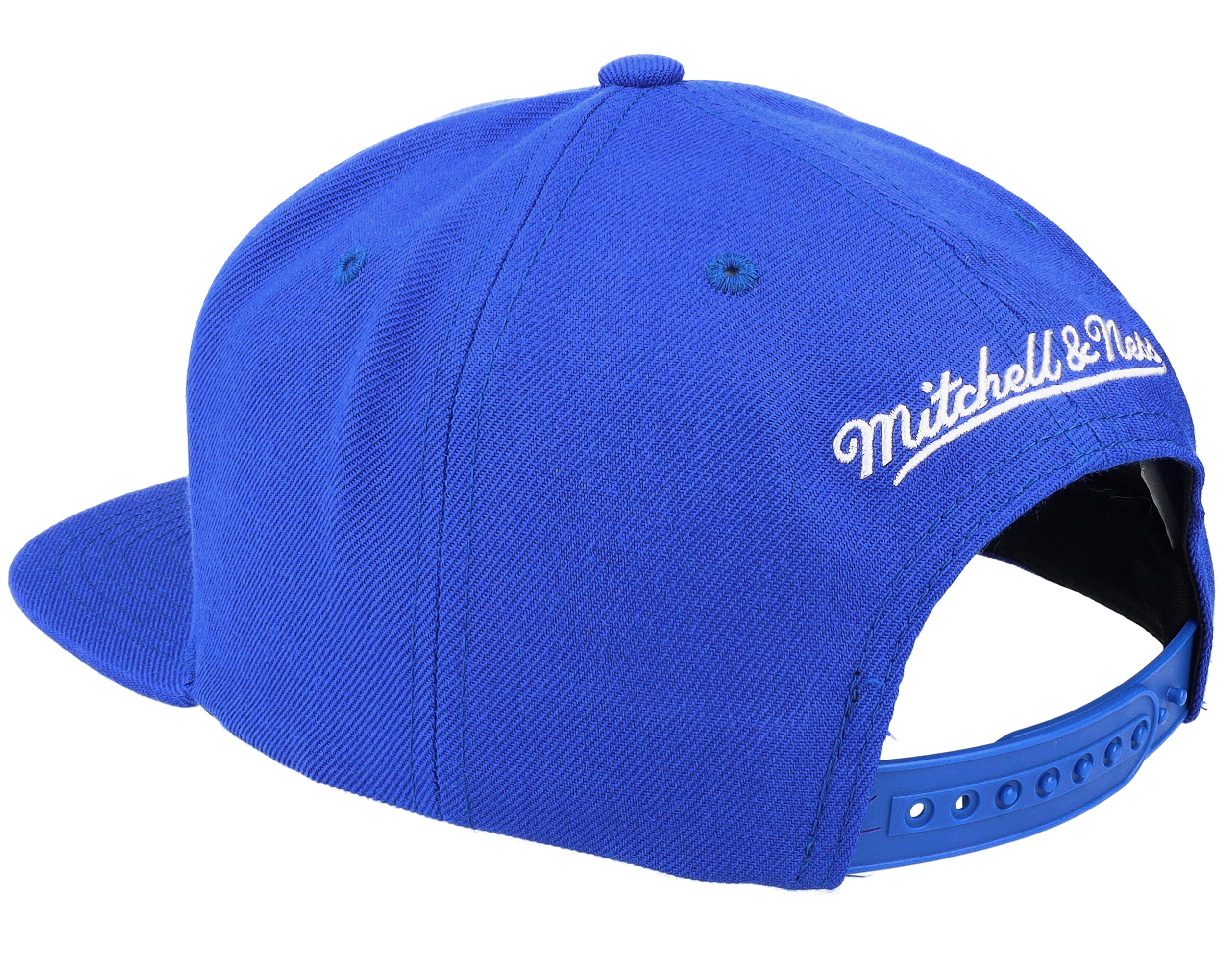 Mens Mitchell & Ness NBA TEAM GROUND 2.0 SNAPBACK PISTONS