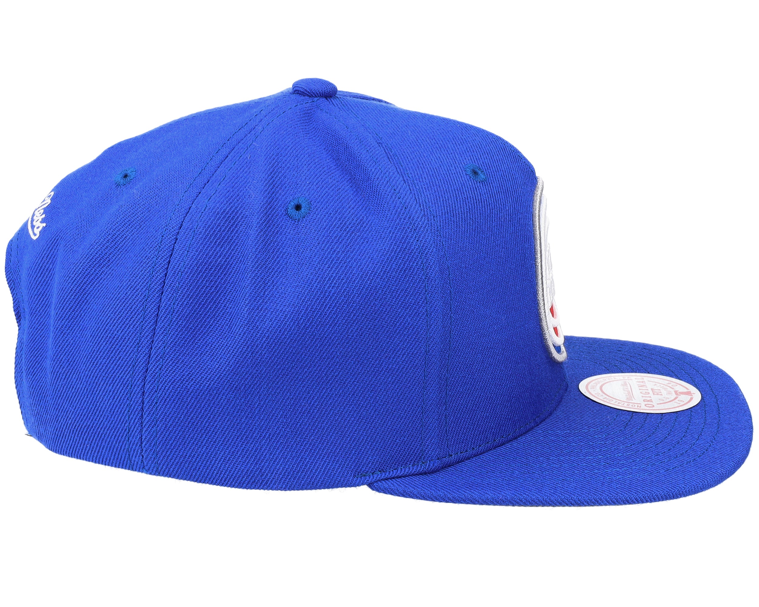 Mens Mitchell & Ness NBA TEAM GROUND 2.0 SNAPBACK PISTONS