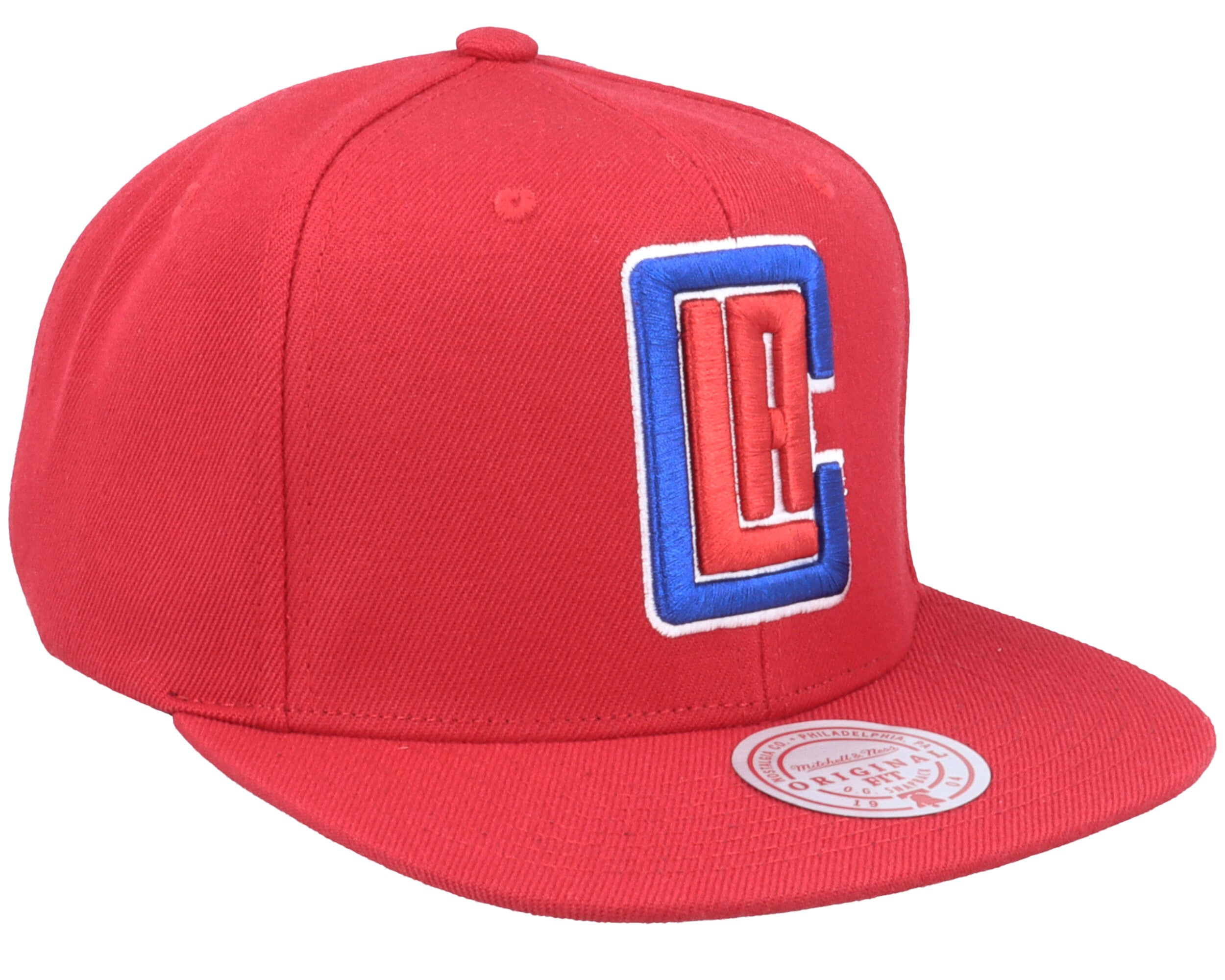 Mens MITCHELL & NESS NBA TEAM GROUND 2.0 STRETCH SNAPBACK CLIPPERS