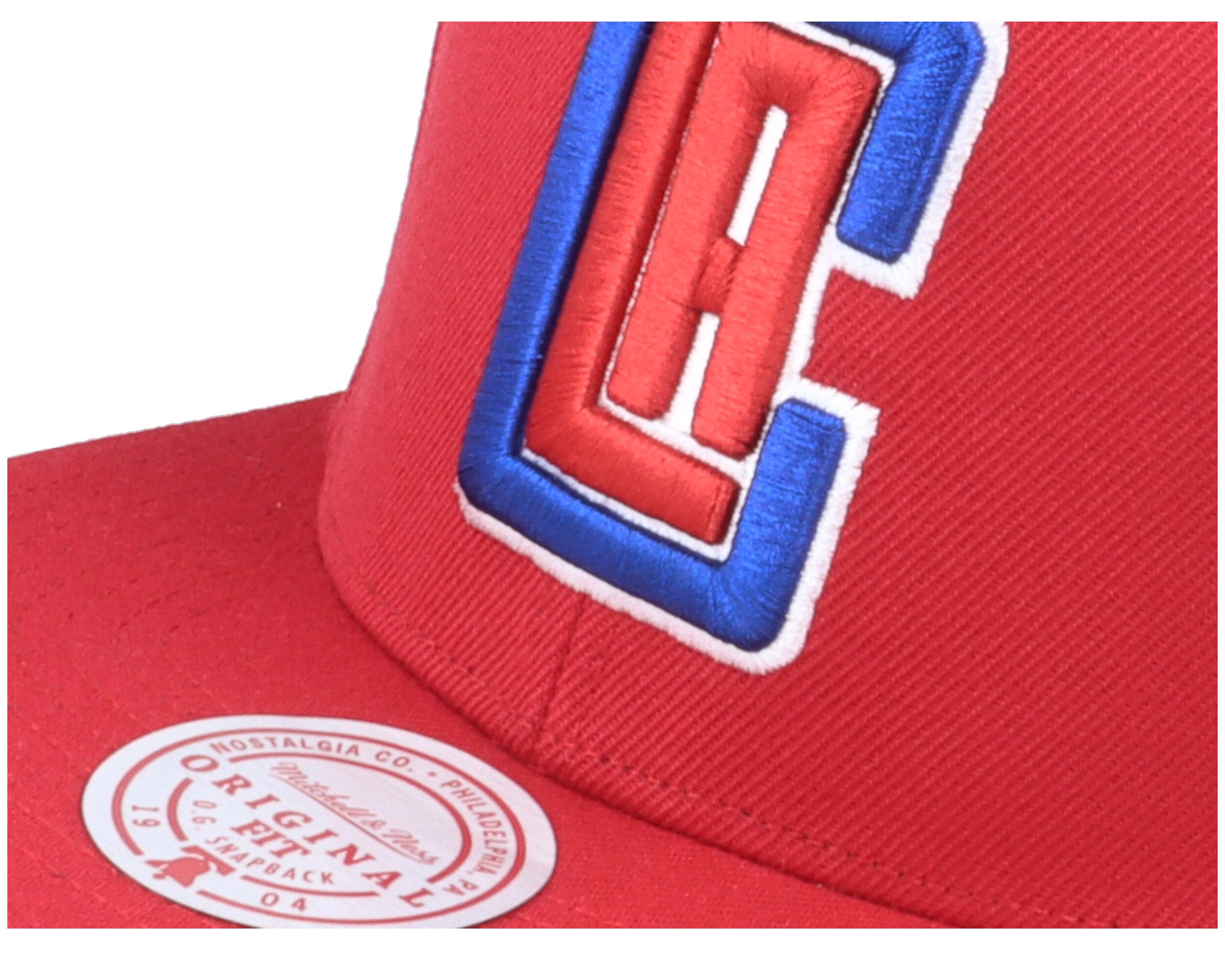 Mens MITCHELL & NESS NBA TEAM GROUND 2.0 STRETCH SNAPBACK CLIPPERS