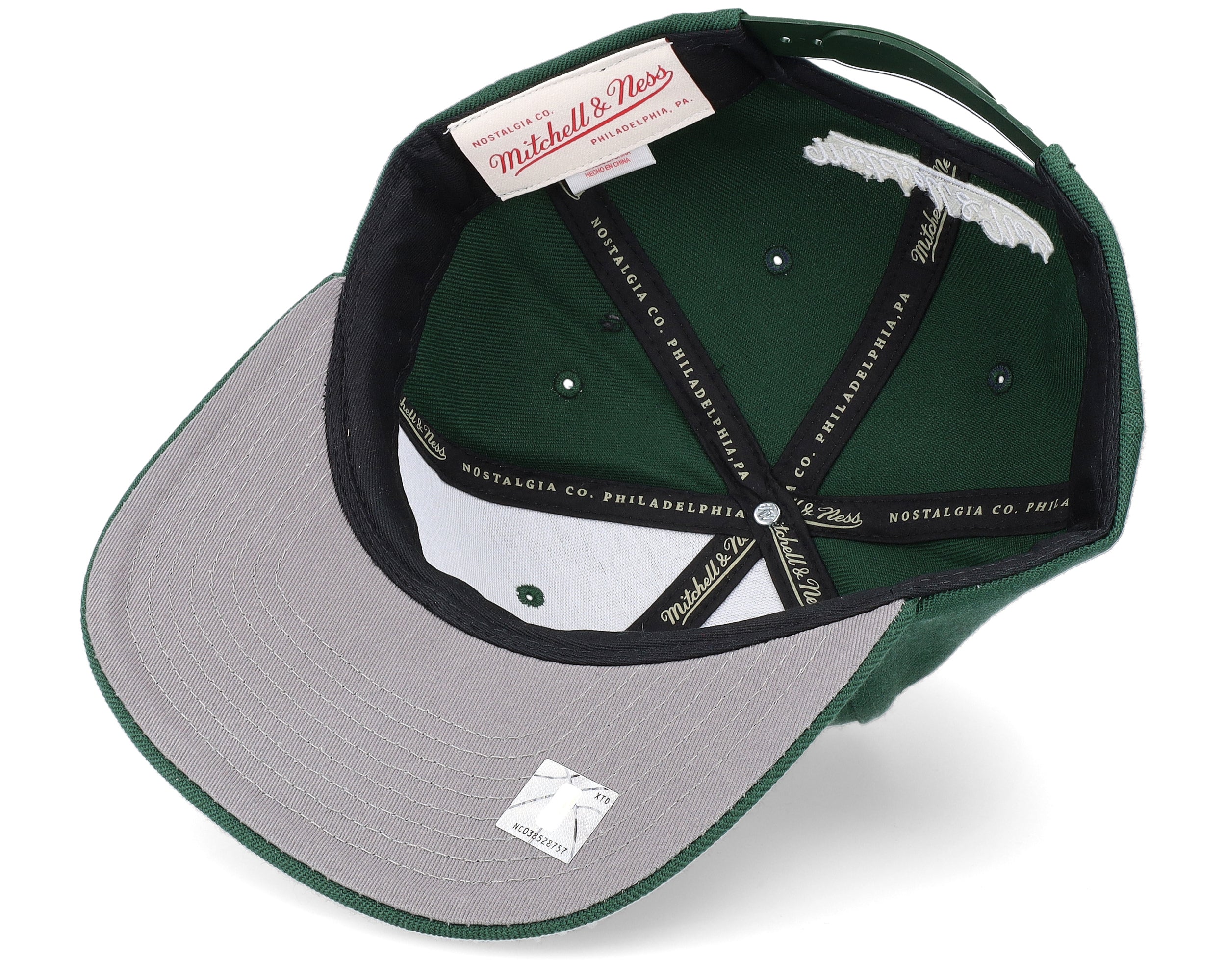 Mens Mitchell & Ness NBA TEAM GROUND 2.0 SNAPBACK BUCKS
