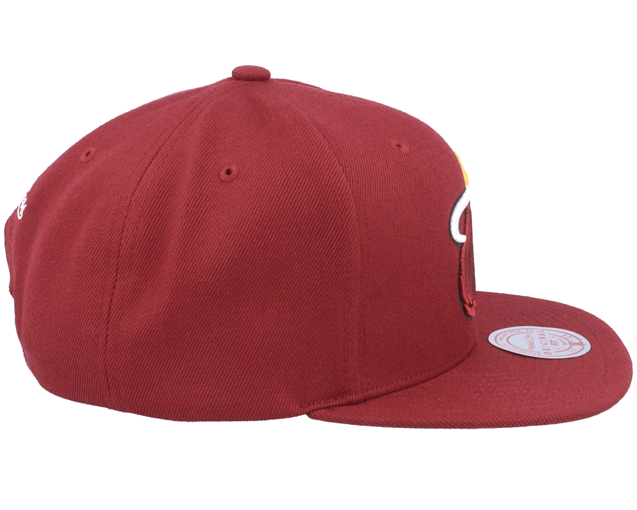 Mens Mitchell & Ness NBA TEAM GROUND 2.0 SNAPBACK HEAT