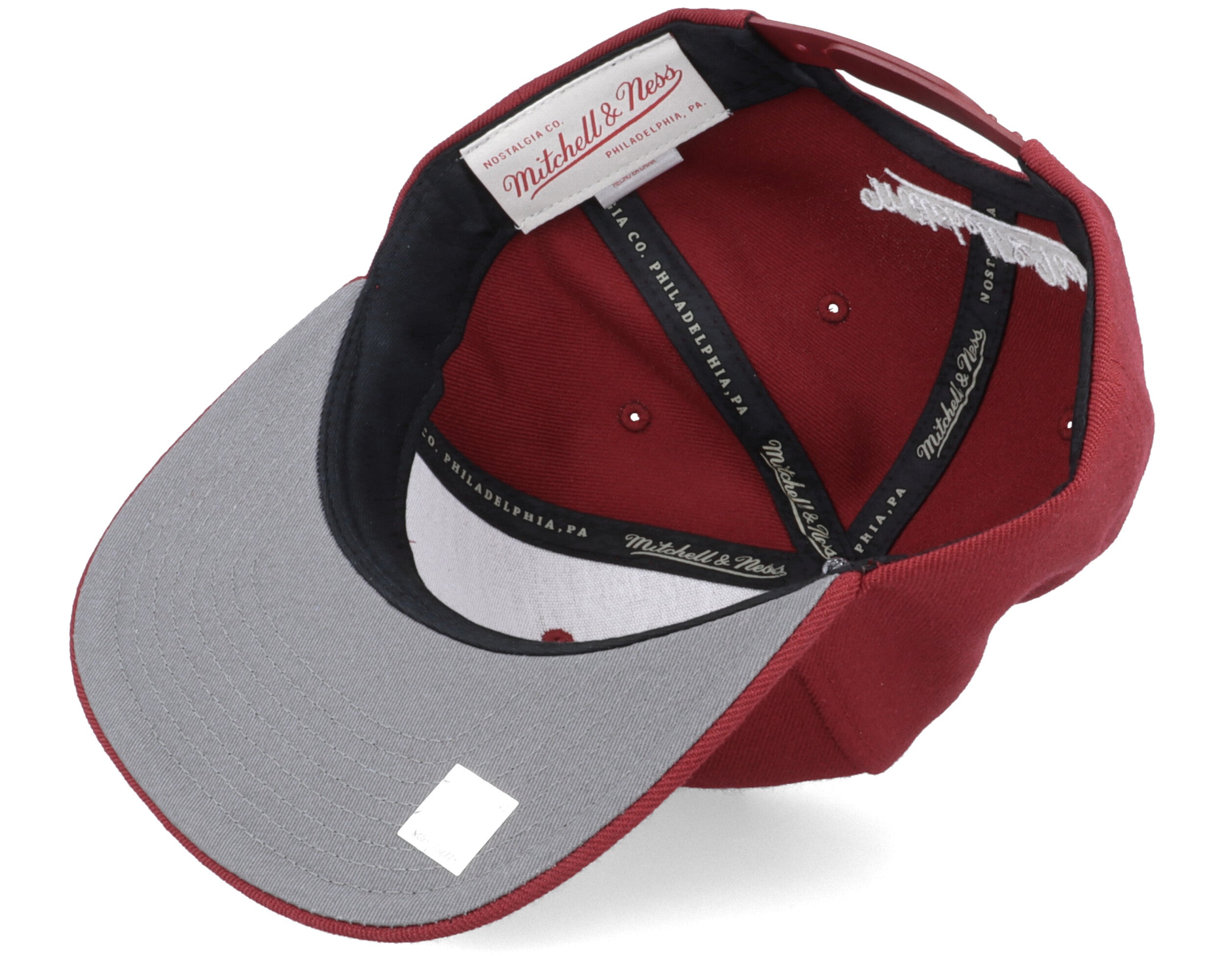 Mens Mitchell & Ness NBA TEAM GROUND 2.0 SNAPBACK HEAT