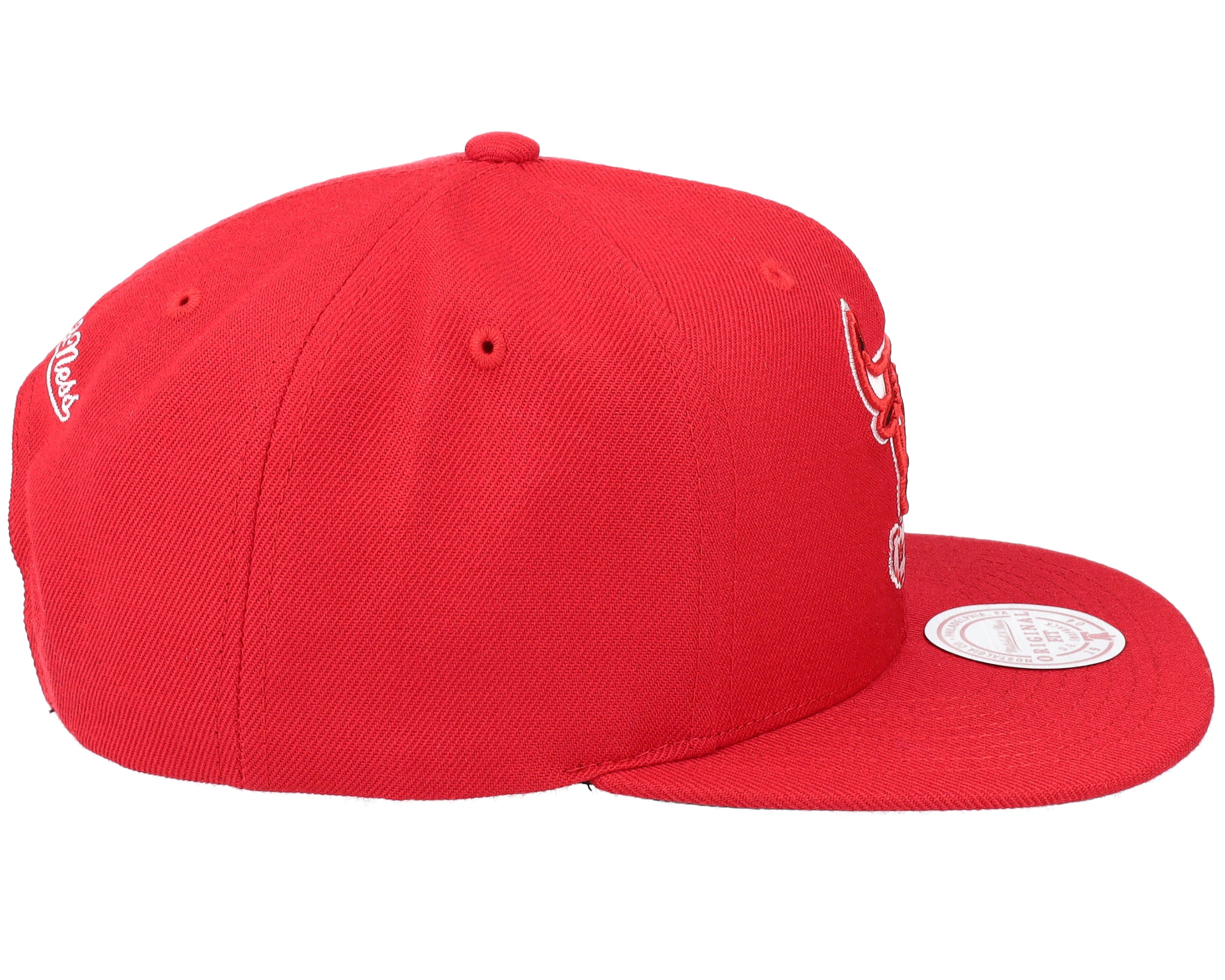 Mens Mitchell & Ness NBA TEAM GROUND 2.0 SNAPBACK HWC BULLS