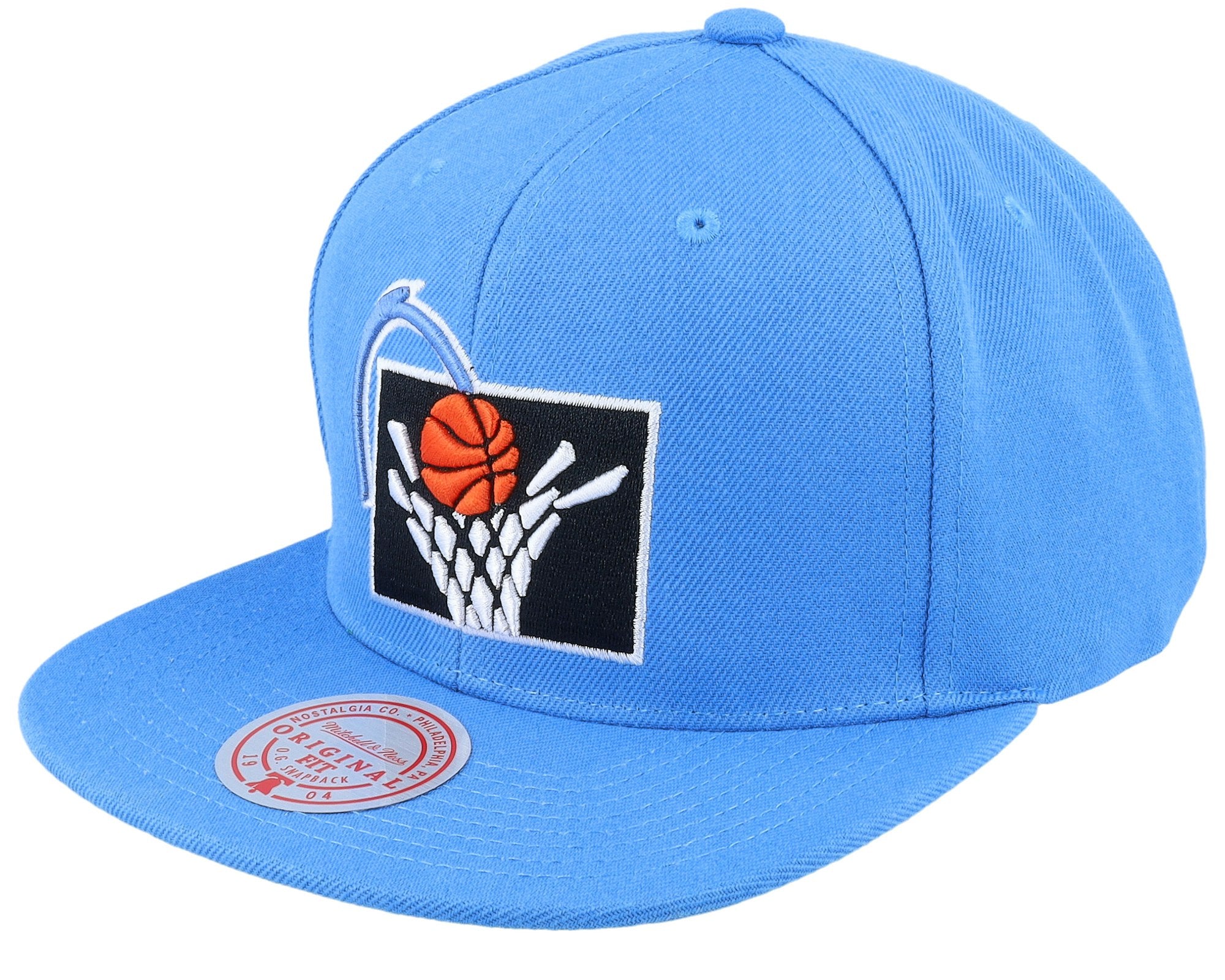 MENS MITCHELL & NESS NBA TEAM GROUND 2.0 STRETCH SNAPBACK HWC CAVALIERS - BLUE