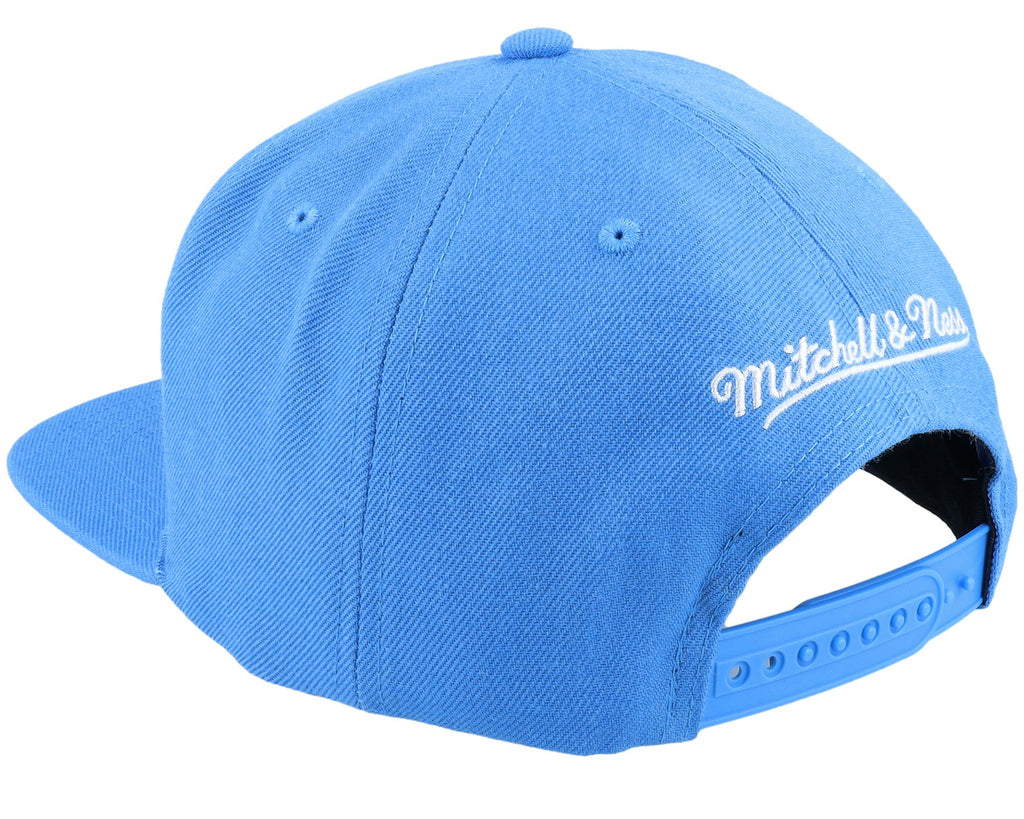 MENS MITCHELL & NESS NBA TEAM GROUND 2.0 STRETCH SNAPBACK HWC CAVALIERS - BLUE