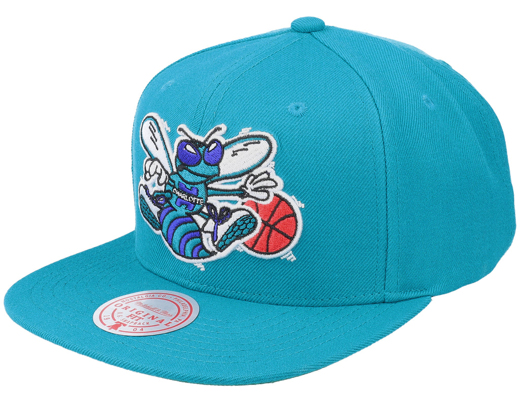 Mens Mitchell & Ness NBA TEAM GROUND 2.0 SNAPBACK HWC HORNETS