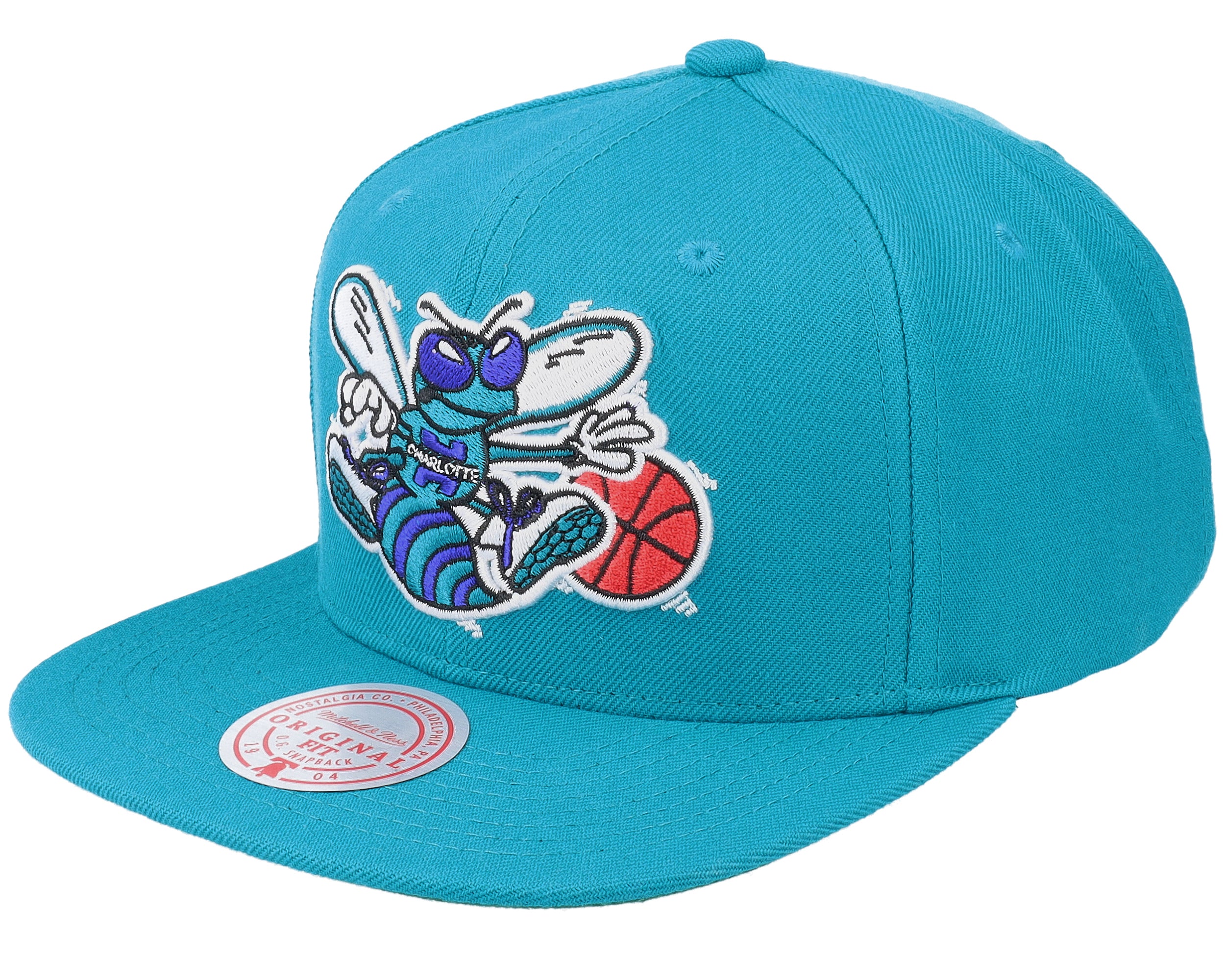 Mens Mitchell & Ness NBA TEAM GROUND 2.0 SNAPBACK HWC HORNETS