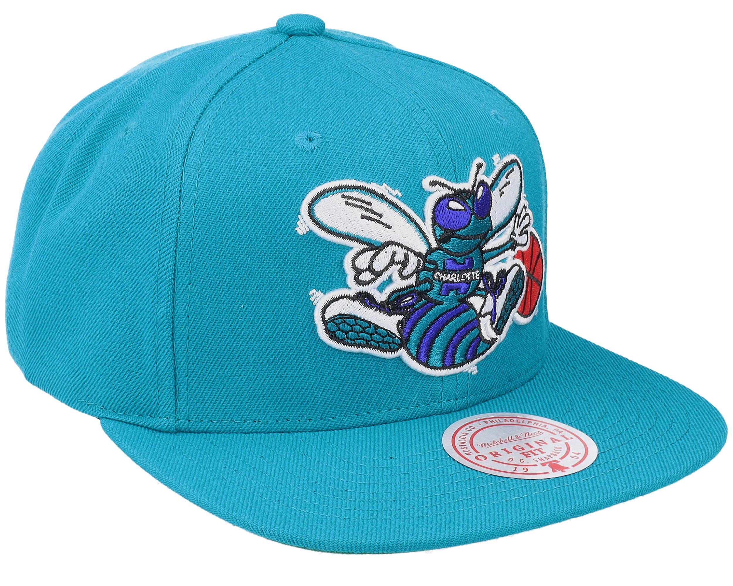 Mens Mitchell & Ness NBA TEAM GROUND 2.0 SNAPBACK HWC HORNETS