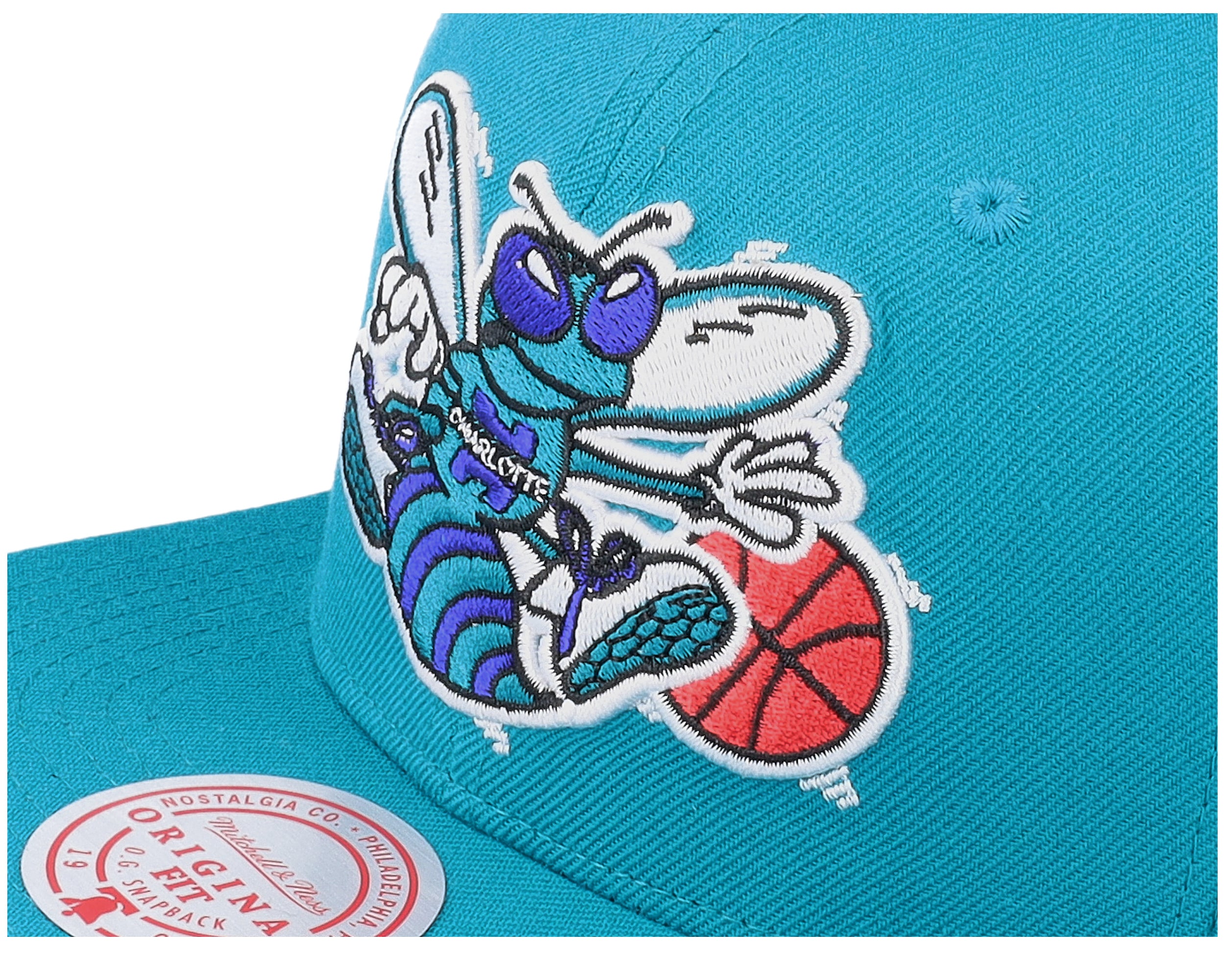 Mens Mitchell & Ness NBA TEAM GROUND 2.0 SNAPBACK HWC HORNETS