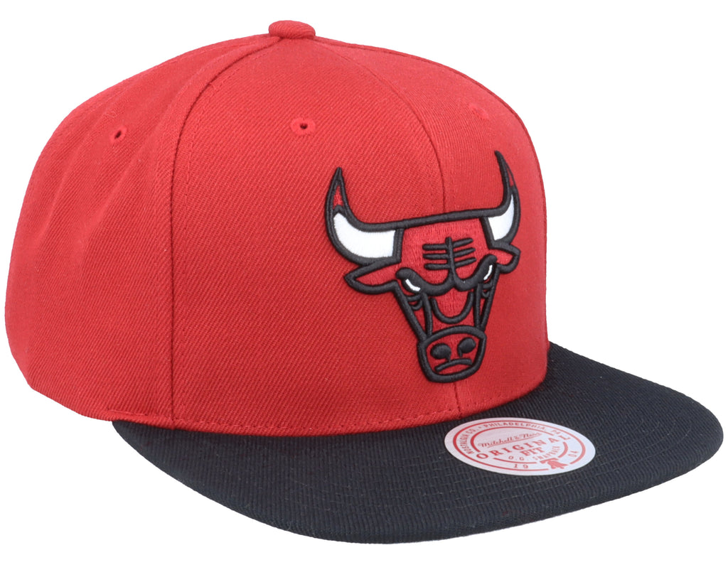 Mens Mitchell & Ness NBA TEAM 2 TONE 2.0 SNAPBACK NBA BULLS