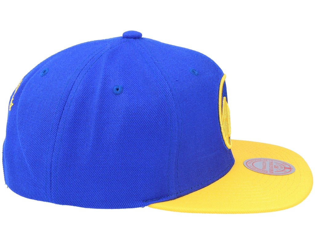 Mens Mitchell & Ness NBA TEAM 2 TONE 2.0 SNAPBACK NBA WARRIORS