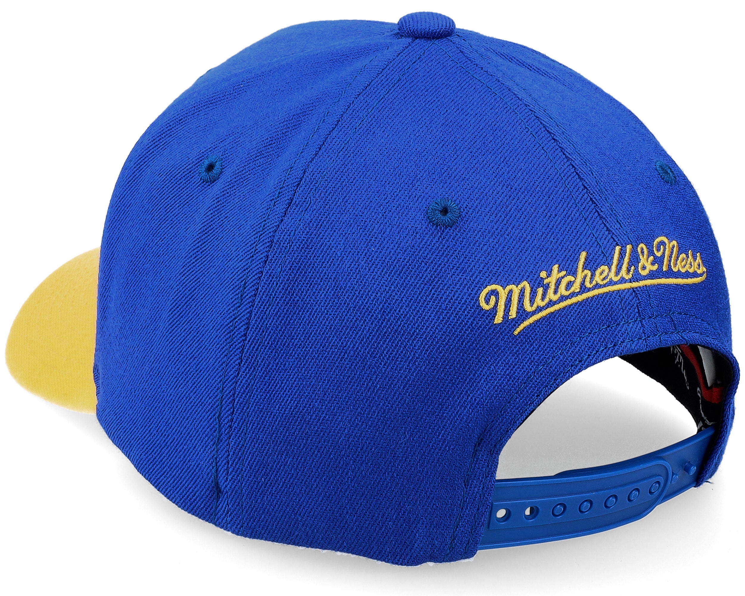 Mens Mitchell & Ness NBA TEAM 2 TONE 2.0 STRETCH SNAPBACK NBA WARRIORS