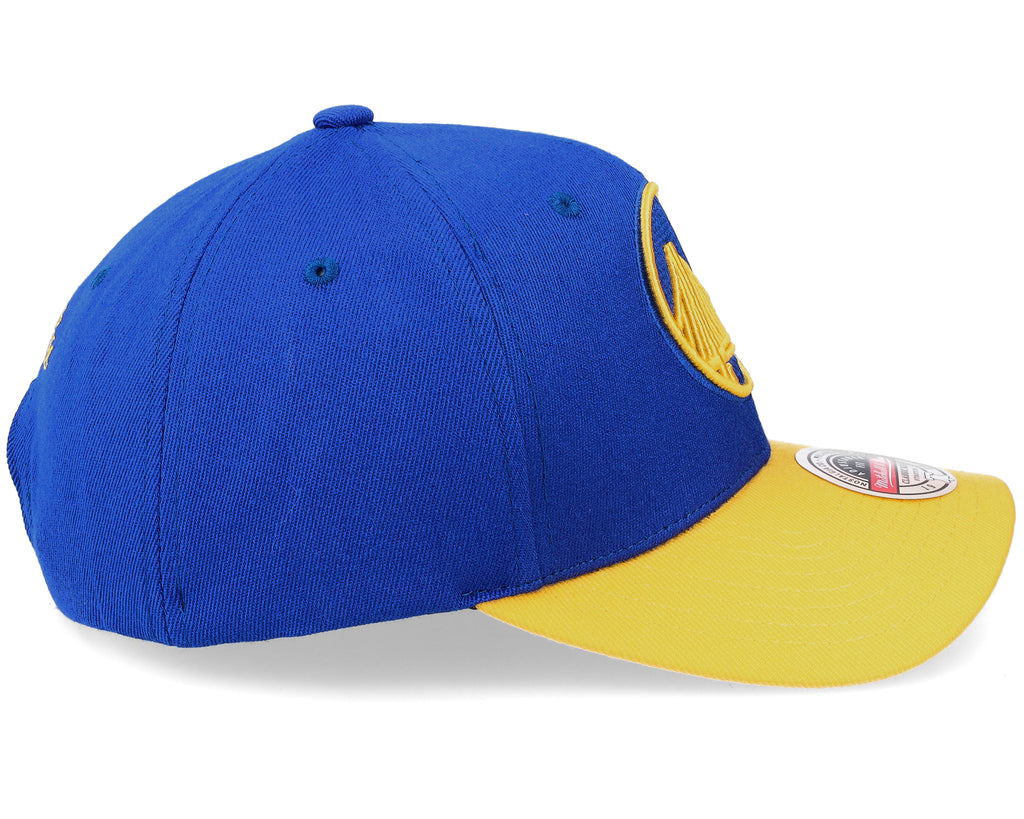 Mens Mitchell & Ness NBA TEAM 2 TONE 2.0 STRETCH SNAPBACK NBA WARRIORS