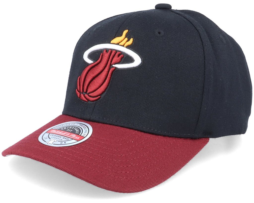 Mens Mitchell & Ness NBA TEAM 2 TONE 2.0 STRETCH SNAPBACK NBA HEAT