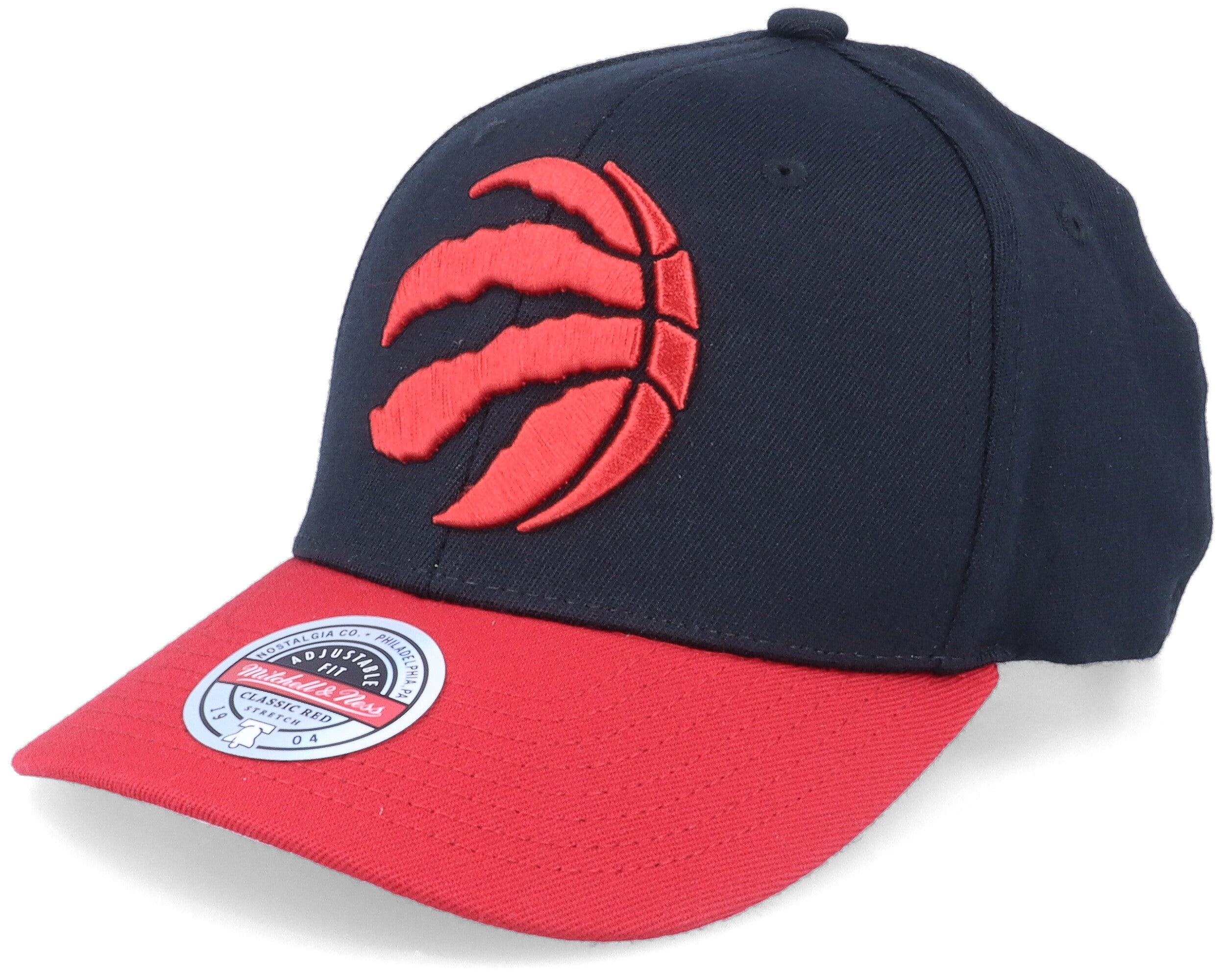 MENS MITCHELL & NESS NBA TEAM 2 TONE 2.0 STRETCH SNAPBACK NBA RAPTORS