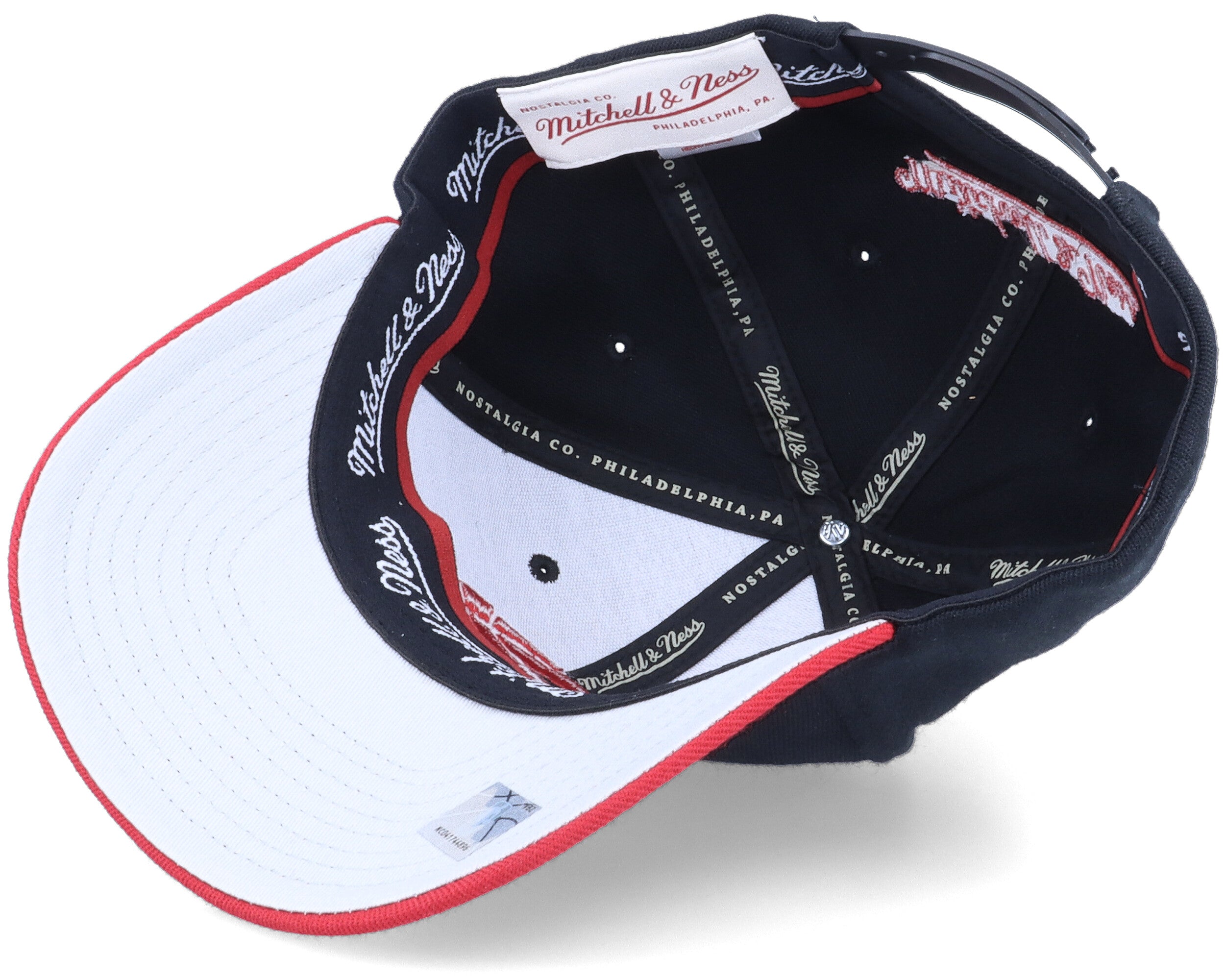MENS MITCHELL & NESS NBA TEAM 2 TONE 2.0 STRETCH SNAPBACK NBA RAPTORS