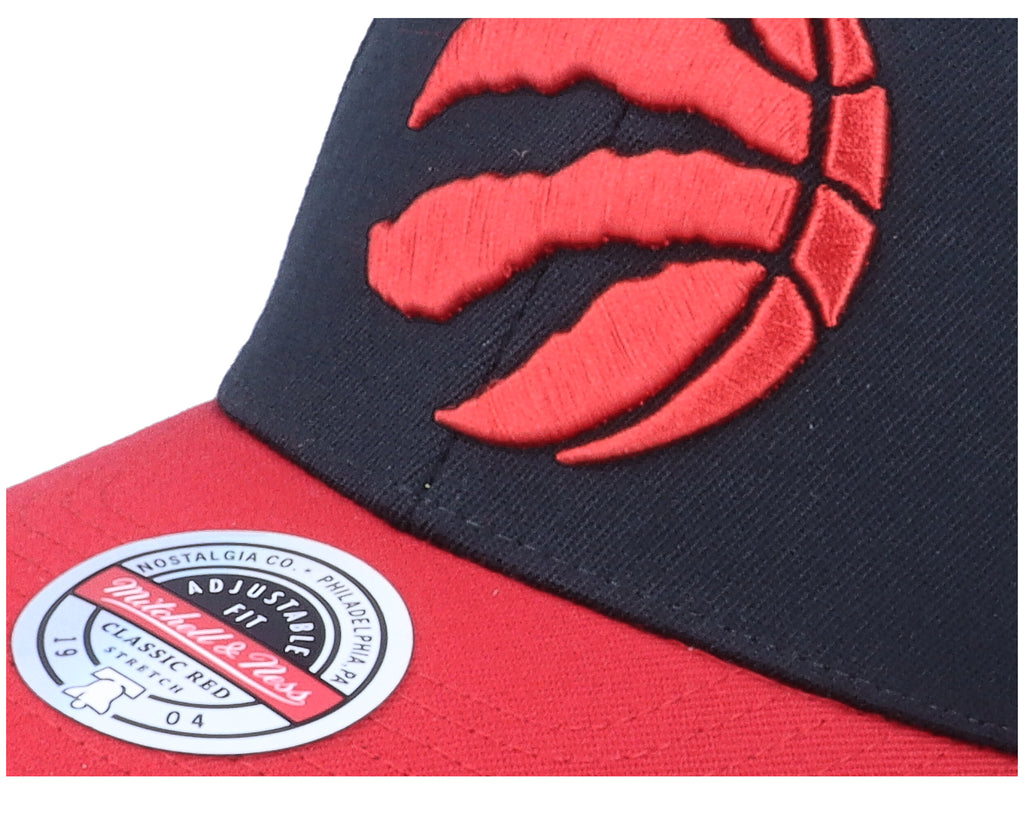 MENS MITCHELL & NESS NBA TEAM 2 TONE 2.0 STRETCH SNAPBACK NBA RAPTORS