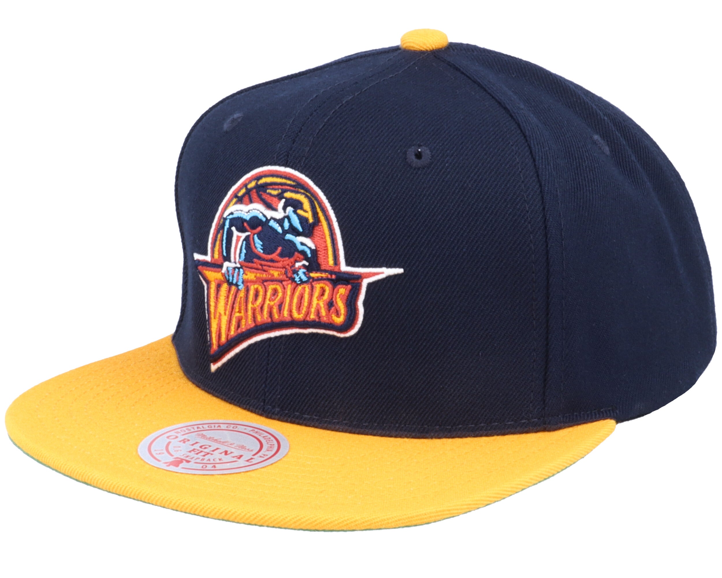 Mens Mitchell & Ness NBA TEAM 2 TONE 2.0 SNAPBACK HWC WARRIORS