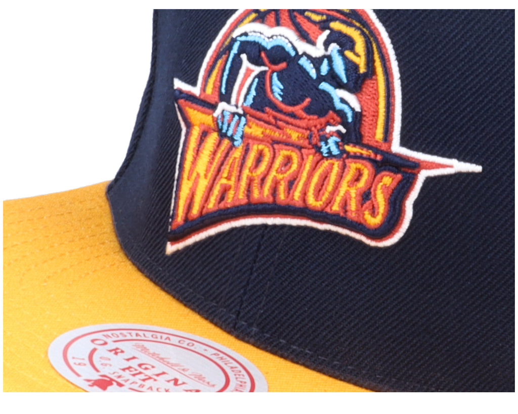 Mens Mitchell & Ness NBA TEAM 2 TONE 2.0 SNAPBACK HWC WARRIORS