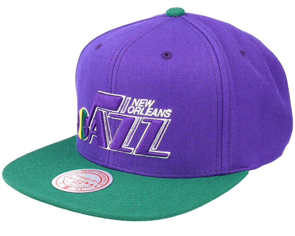 Mens Mitchell & Ness NBA TEAM 2 TONE 2.0 SNAPBACK HWC JAZZ