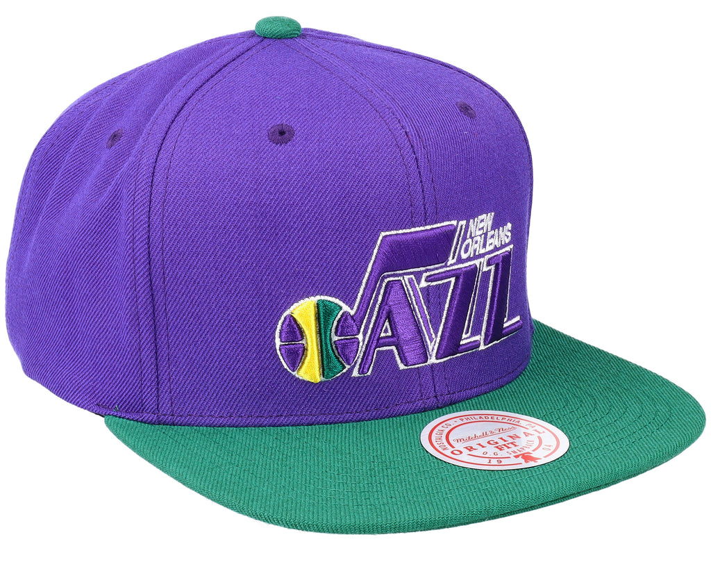 Mens Mitchell & Ness NBA TEAM 2 TONE 2.0 SNAPBACK HWC JAZZ