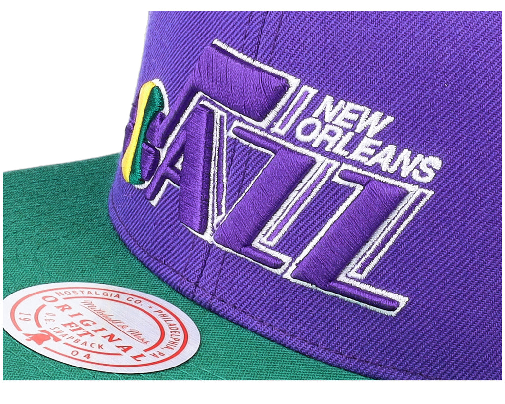 Mens Mitchell & Ness NBA TEAM 2 TONE 2.0 SNAPBACK HWC JAZZ