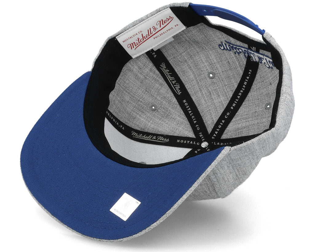 MENS MITCHELL & NESS NBA TEAM HEATHER 2.0 SNAPBACK WARRIORS