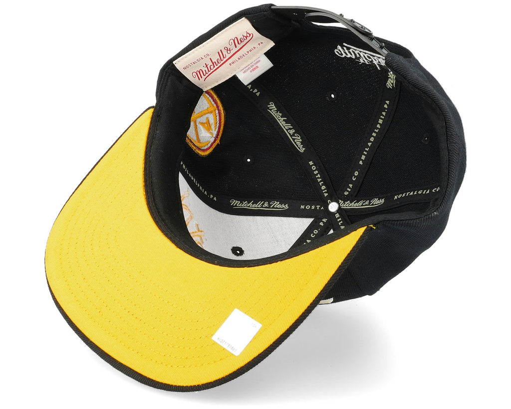 MENS MITCHELL & NESS NBA TEAM SCRIPT 2.0 SNAPBACK NUGGETS