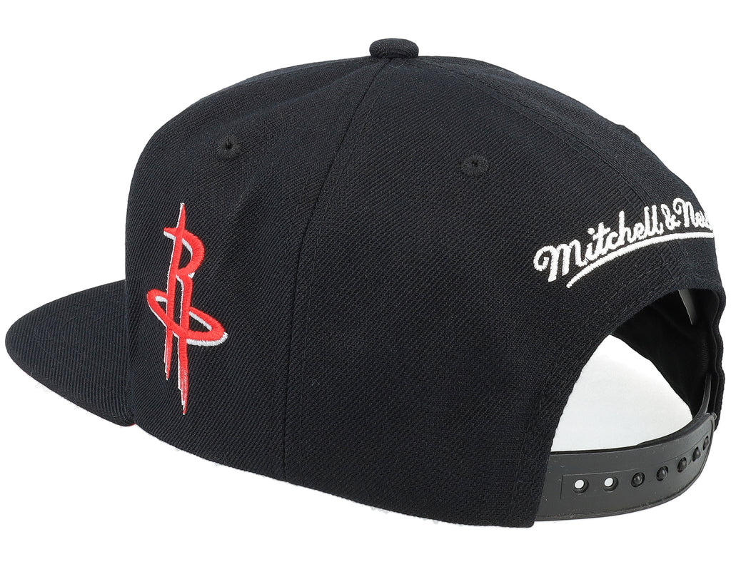 Mens Mitchell & Ness NBA TEAM SCRIPT 2.0 SNAPBACK ROCKETS