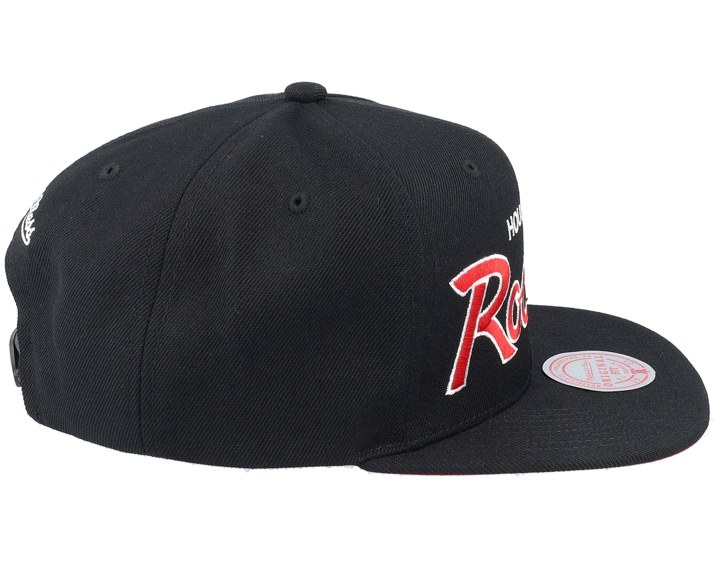 Mens Mitchell & Ness NBA TEAM SCRIPT 2.0 SNAPBACK ROCKETS