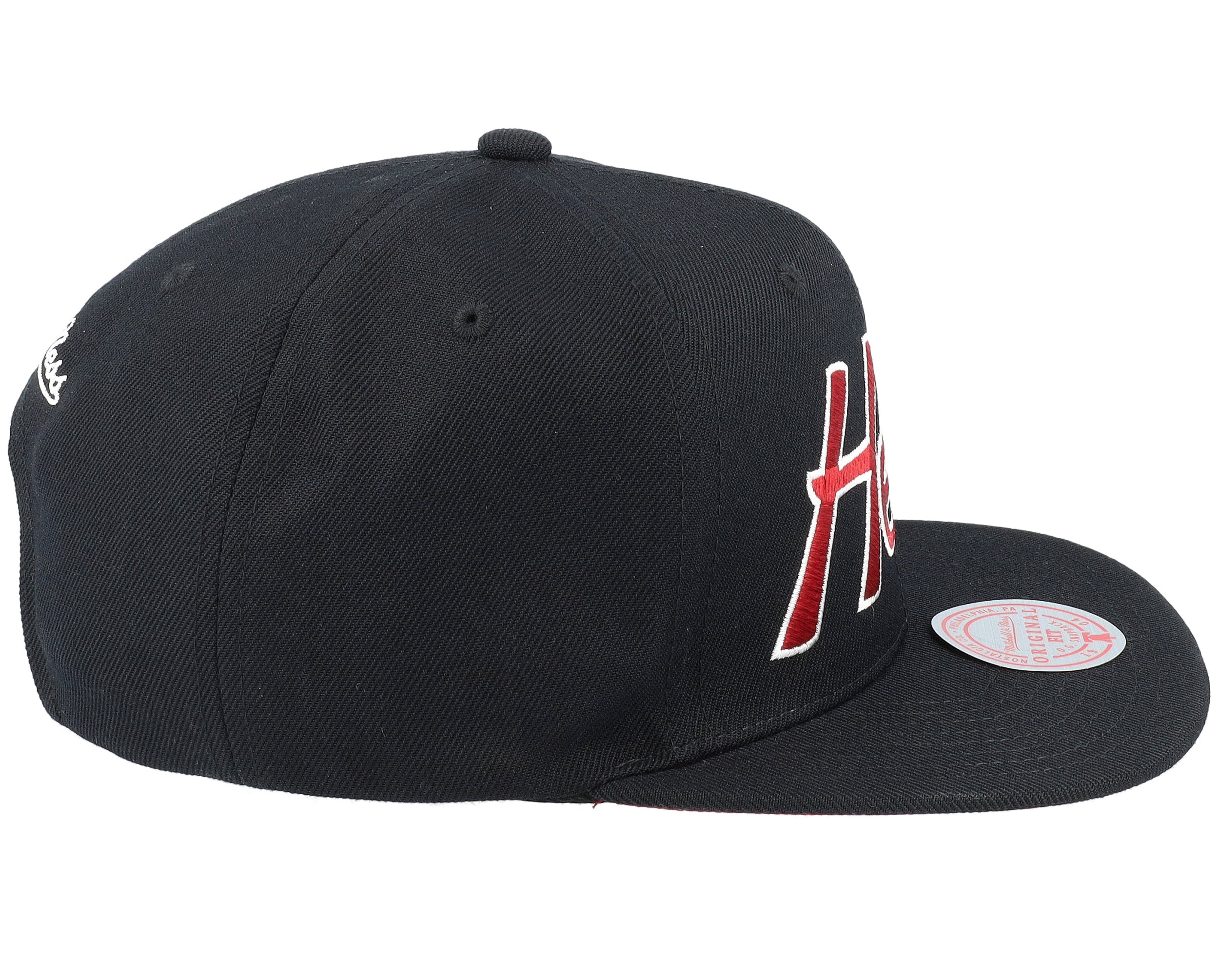 Mens Mitchell & Ness NBA TEAM SCRIPT 2.0 SNAPBACK HEAT
