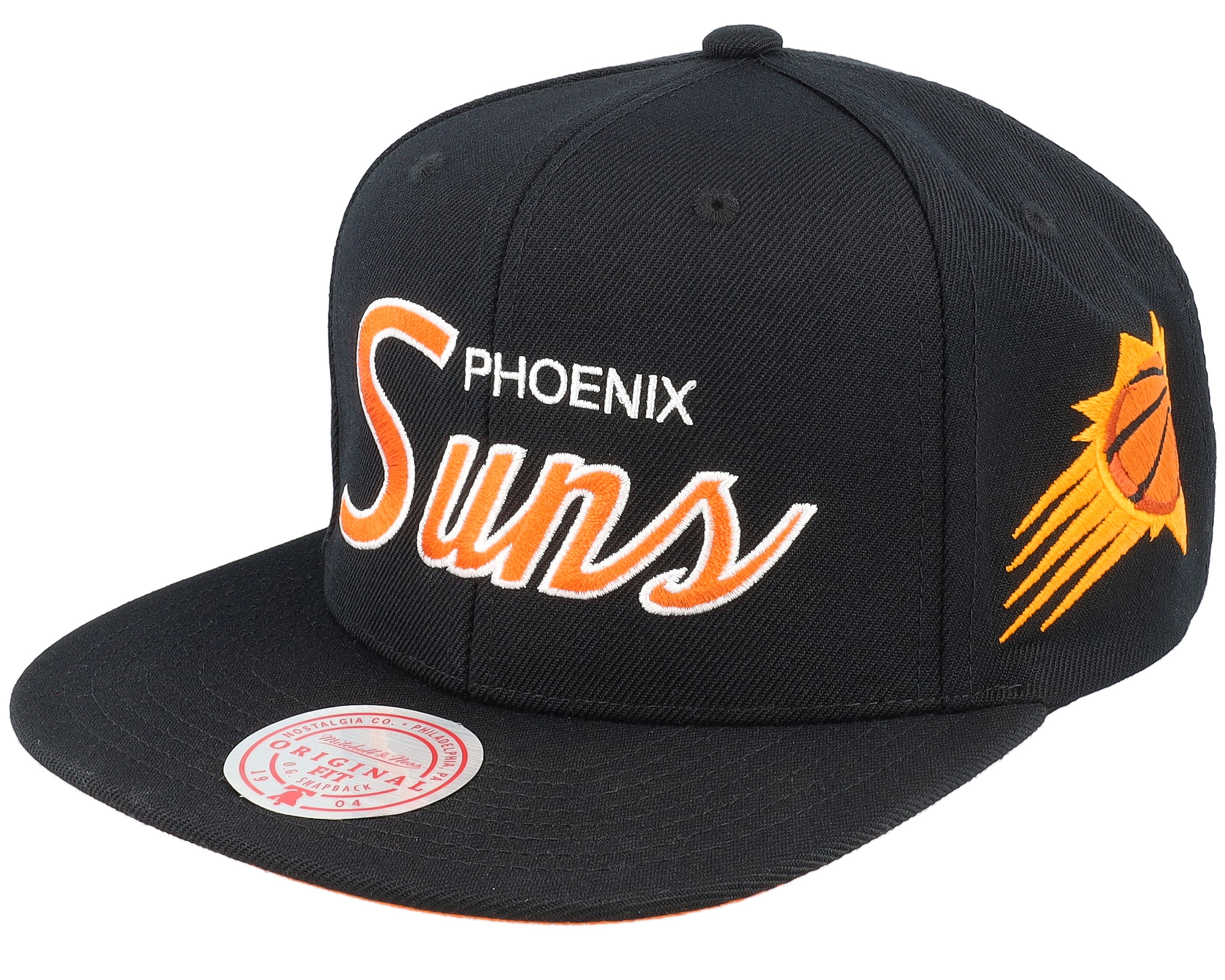 Mens Mitchell & Ness NBA TEAM SCRIPT 2.0 SNAPBACK SUNS