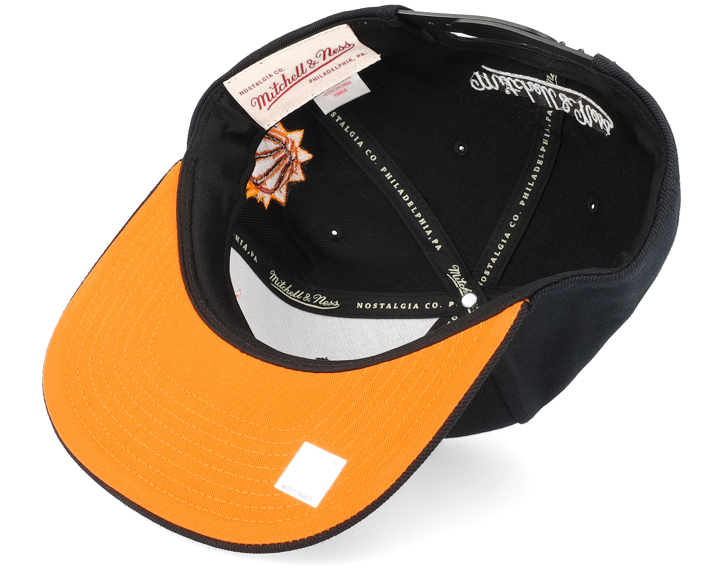 Mens Mitchell & Ness NBA TEAM SCRIPT 2.0 SNAPBACK SUNS