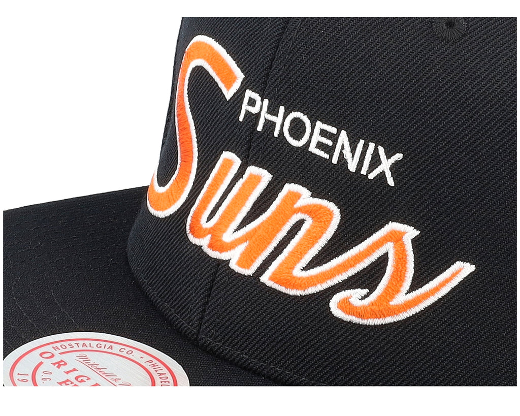 Mens Mitchell & Ness NBA TEAM SCRIPT 2.0 SNAPBACK SUNS