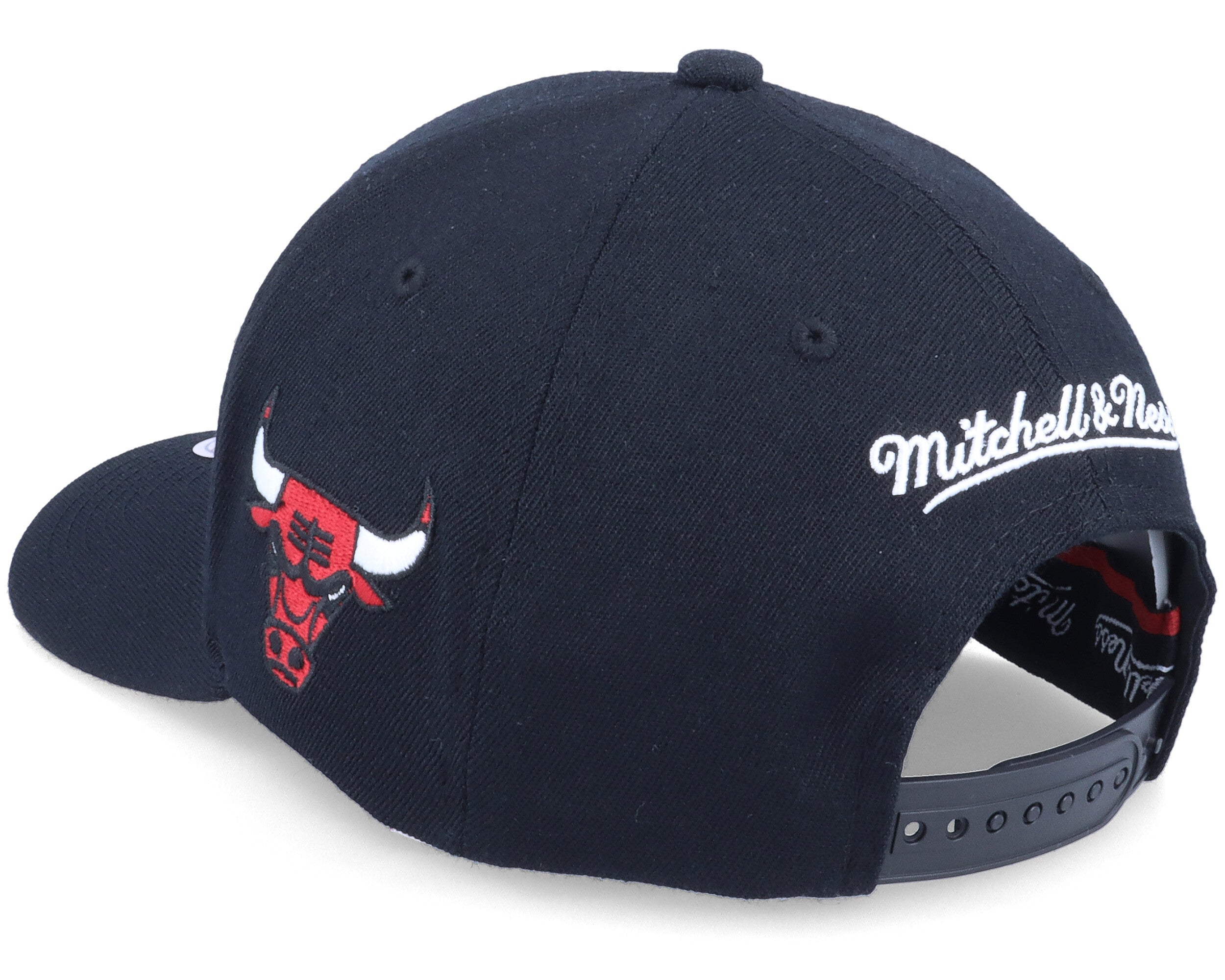 Mens Mitchell & Ness NBA TEAM SCRIPT 2.0 STRETCH SNAPBACK BULLS