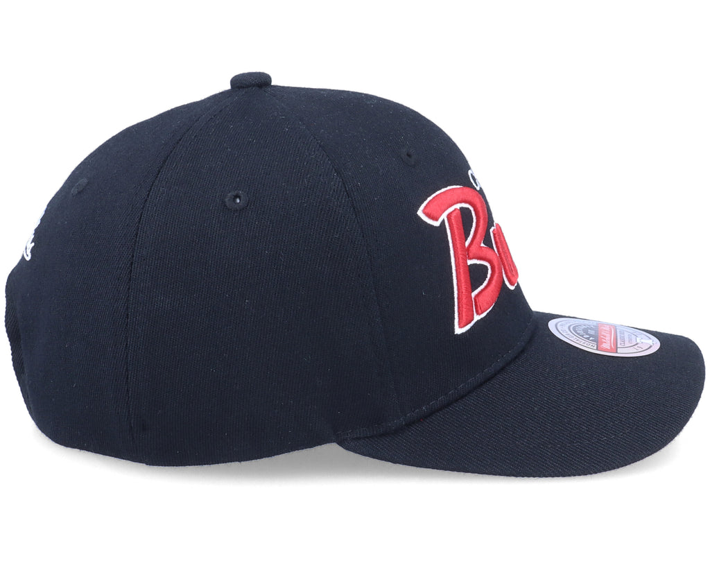 Mens Mitchell & Ness NBA TEAM SCRIPT 2.0 STRETCH SNAPBACK BULLS