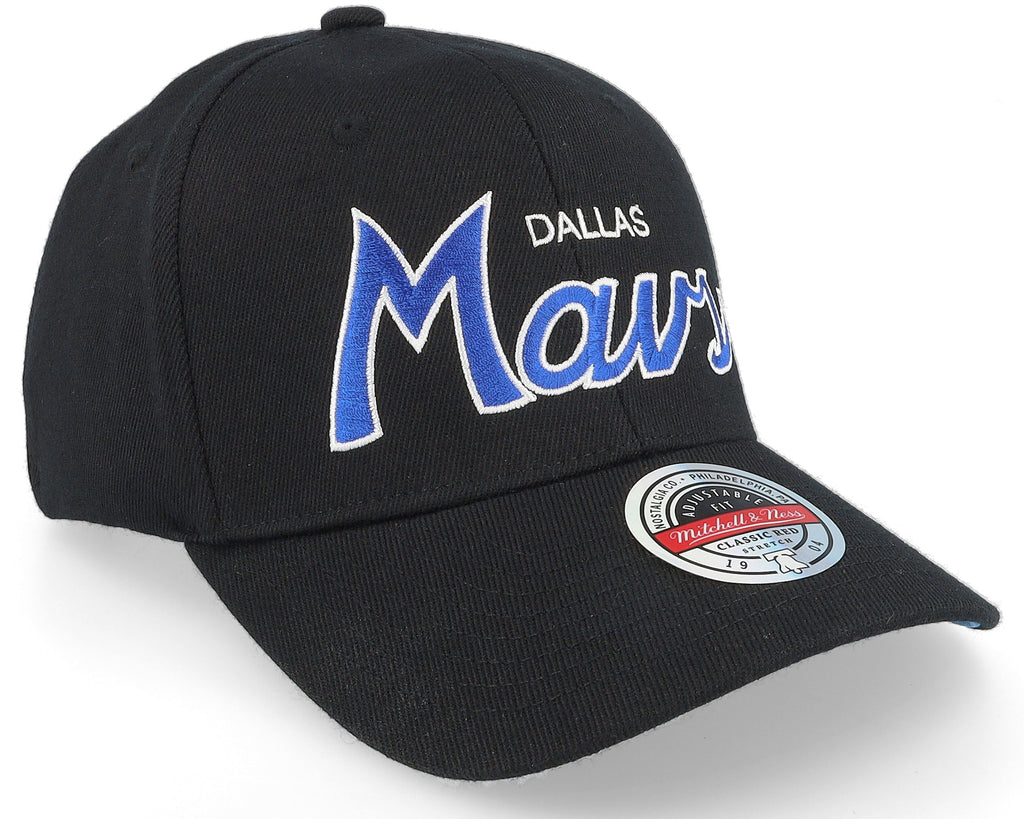 Mens Mitchell & Ness NBA TEAM SCRIPT 2.0 STRETCH SNAPBACK MAVERICKS