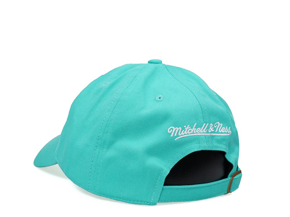 Mens MITCHELL & NESS NBA TEAM GROUND 2.0 DAD STRAPBACK HWC SPURS