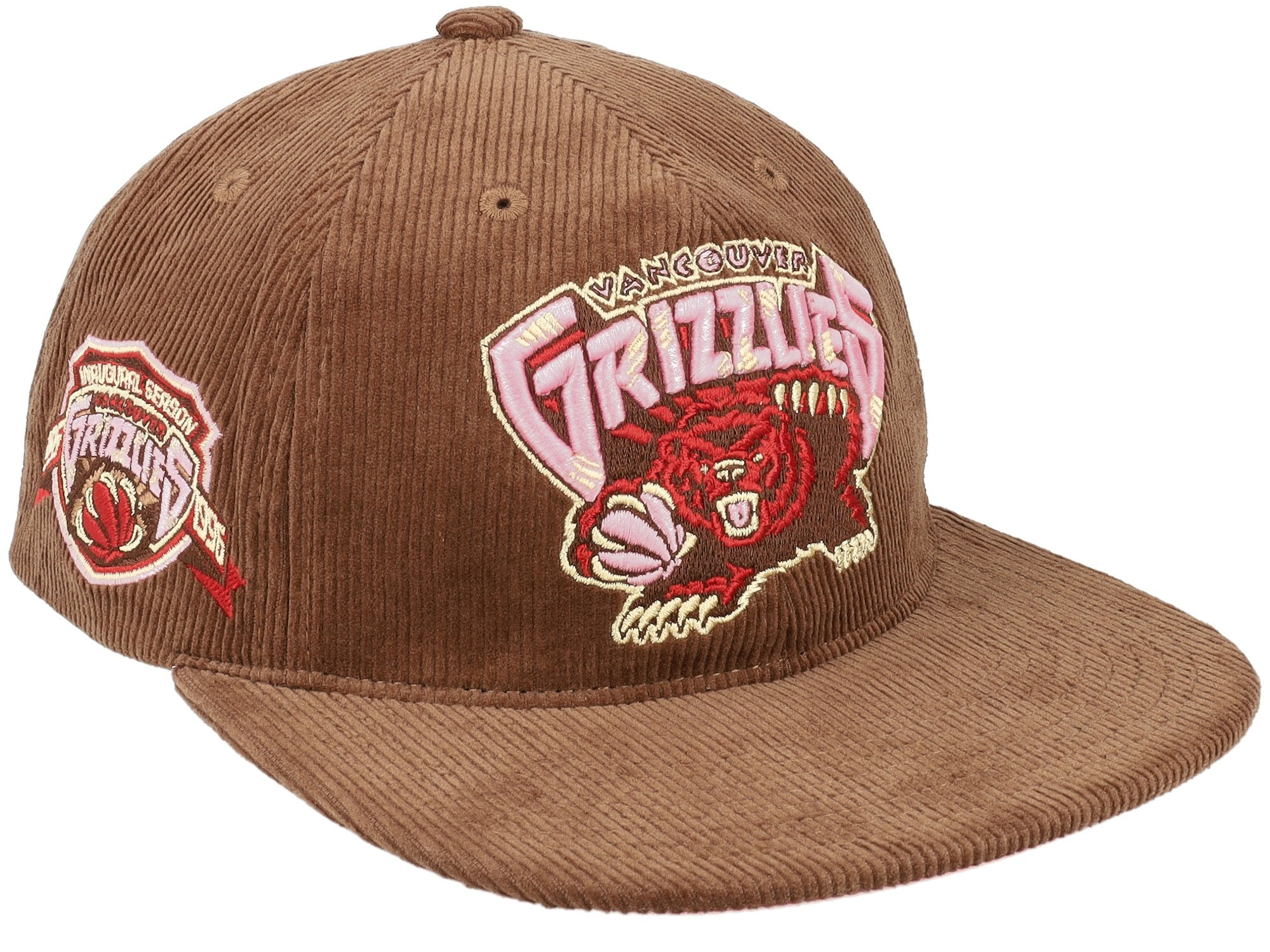 Mens MITCHELL & NESS NBA BSB CORD DEADSTOCK SNAPBACK HWC GRIZZLIES