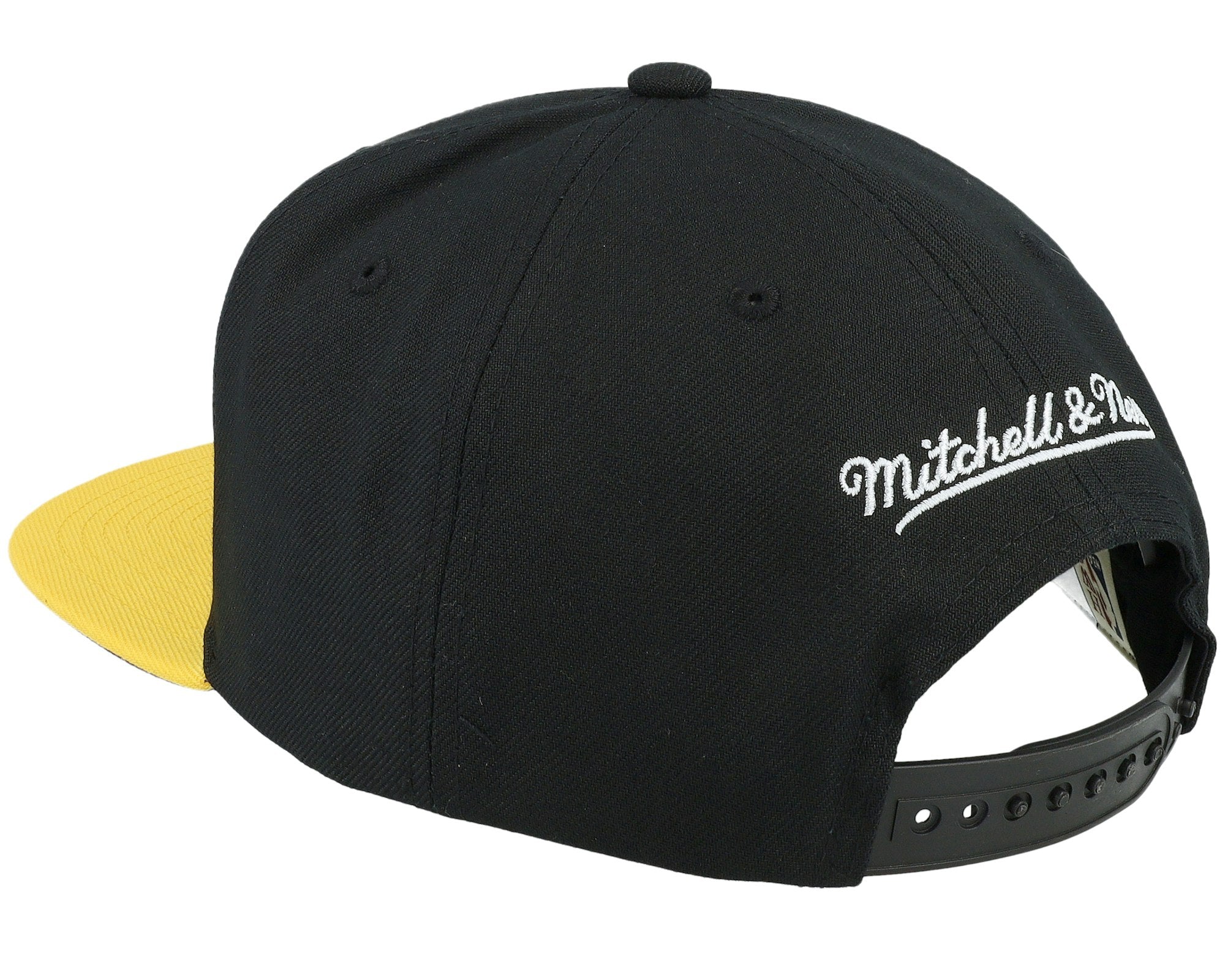 MENS MITCHELL & NESS NBA CORE BASIC SNAPBACK HWC LAKERS - BLACK-GOLD