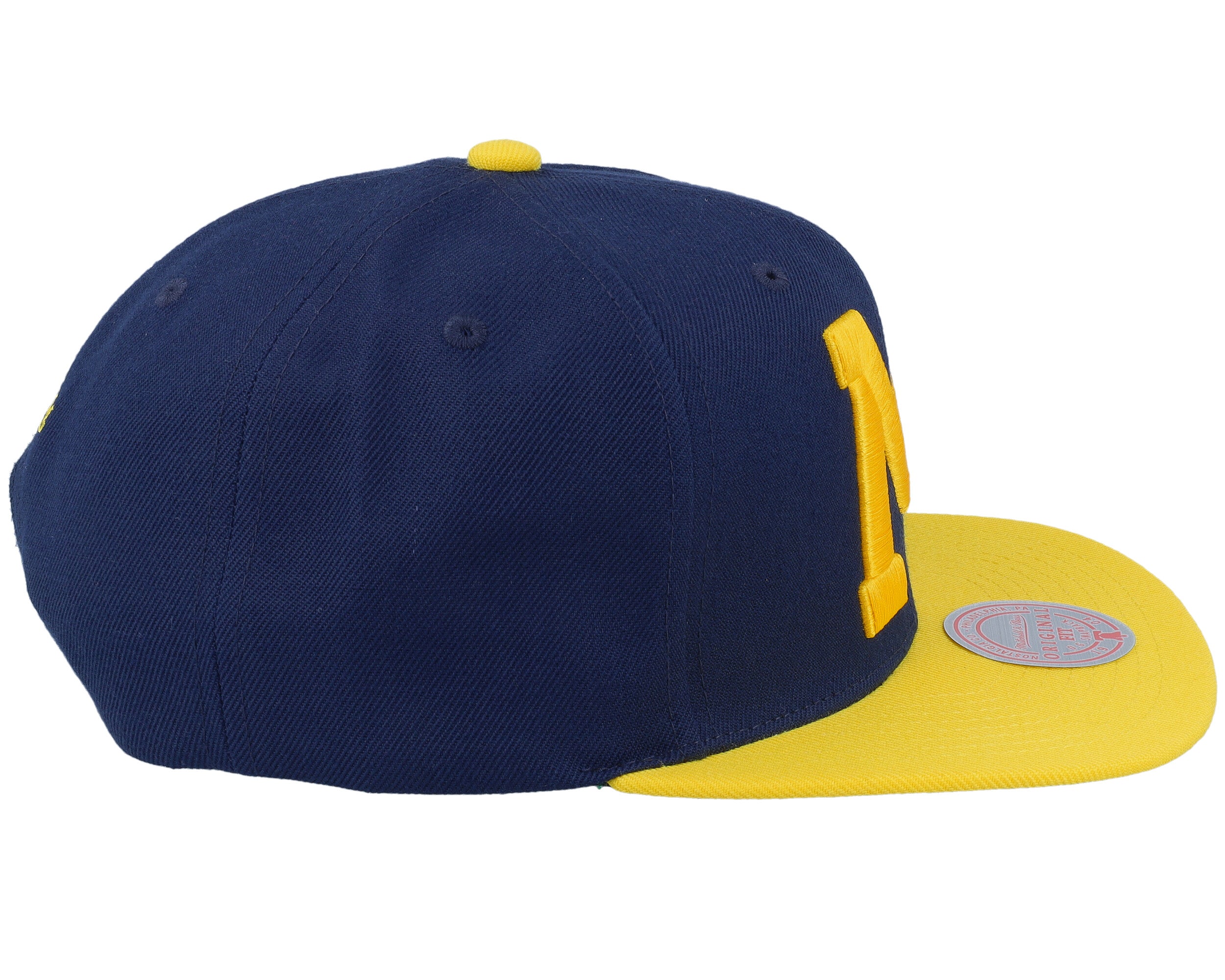 Mens Mitchell & Ness NCAA TEAM 2 TONE 2.0 SNAPBACK MICHIGAN