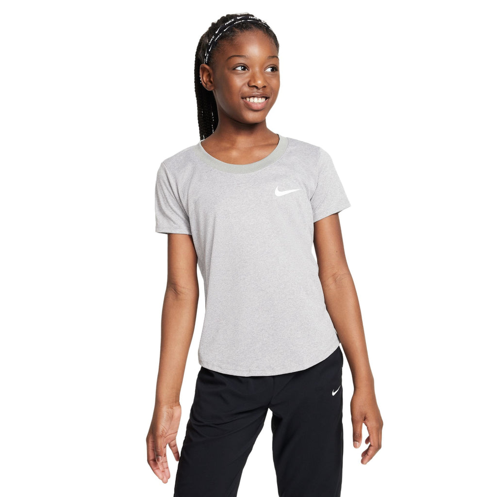 [DZ3581-067] Youth Nike DRI-FIT SCOOP ESSENTIAL T-SHIRT