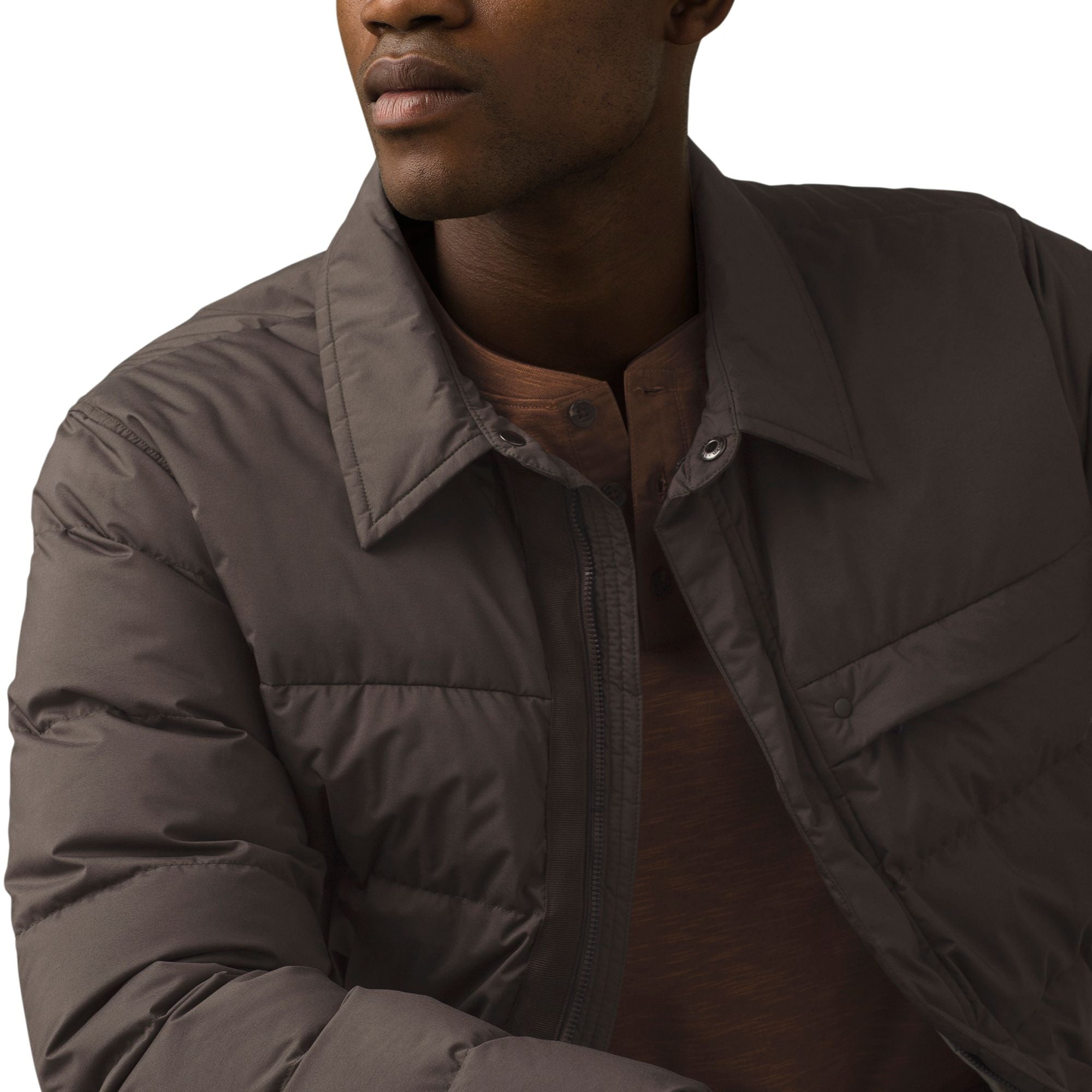 [1961921-BOH] MENS PRANA PINCHOT SHIRT WATER REPELLENT STANDARD FIT JACKET