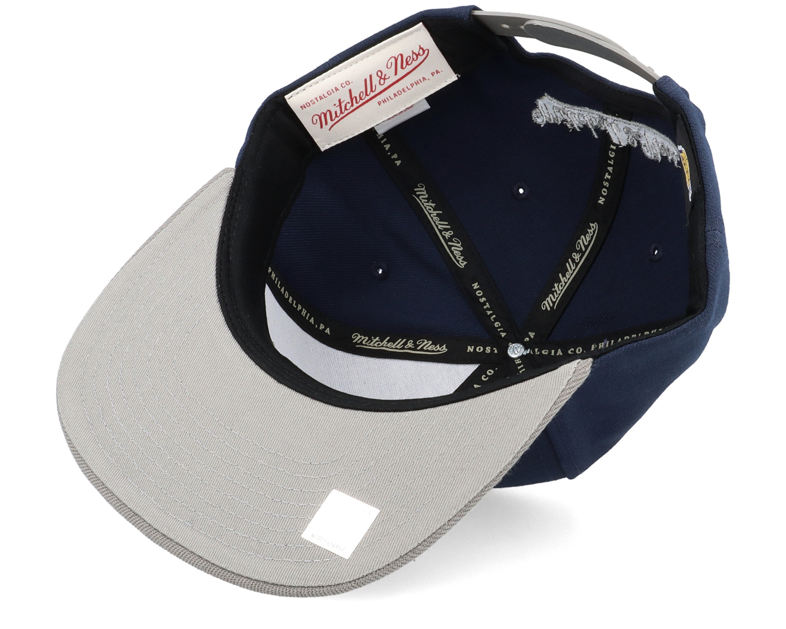 Mens MITCHELL & NESS NBA NAVY SPIRIT SNAPBACK LAKERS