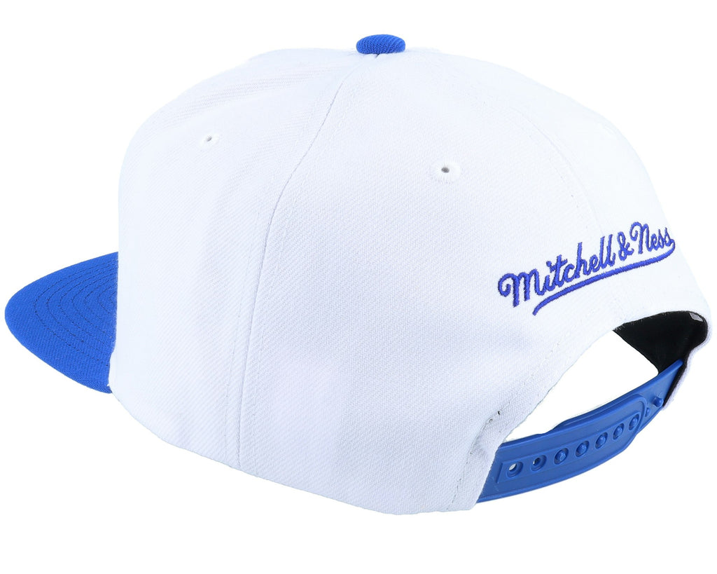 MENS MITCHELL & NESS NBA SIDE CORE 2.0 SNAPBACK HWC LAKERS - WHITE-ROYAL