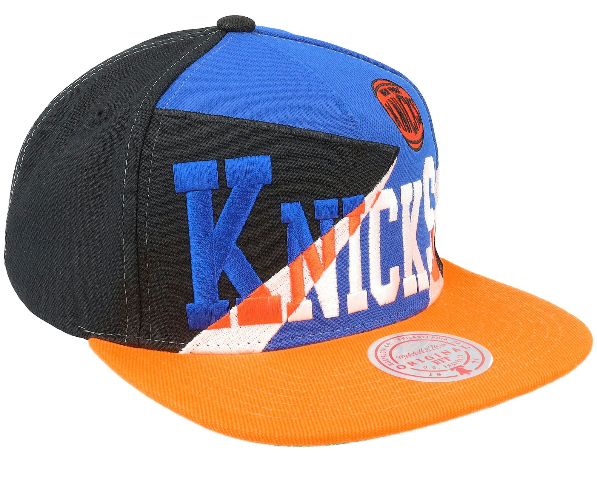MENS MITCHELL & NESS NBA MULTIPLY SNAPBACK HWC KNICKS - BLUE