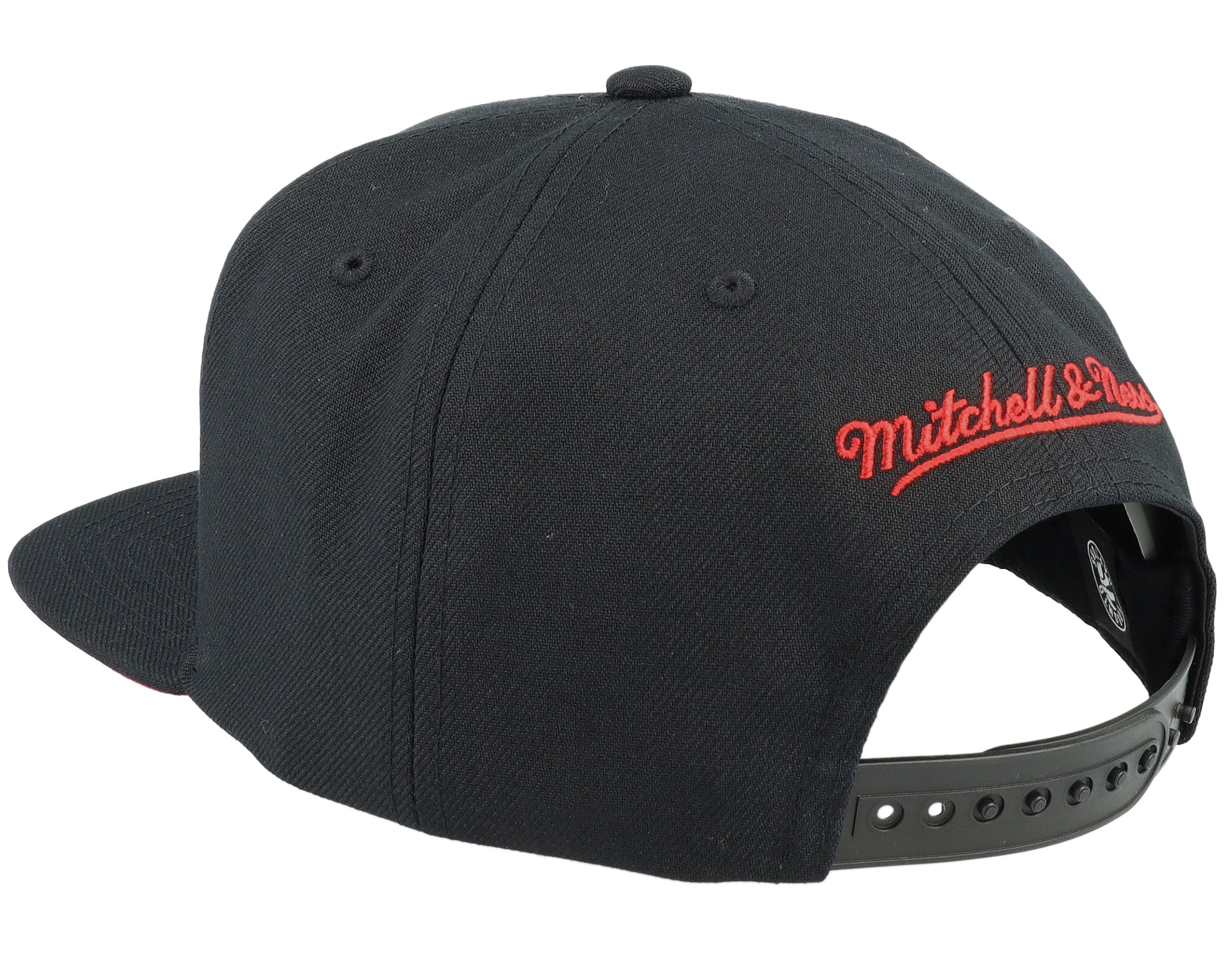 Mens Mitchell & Ness NBA EMBROIDERY GLITCH SNAPBACK RAPTORS