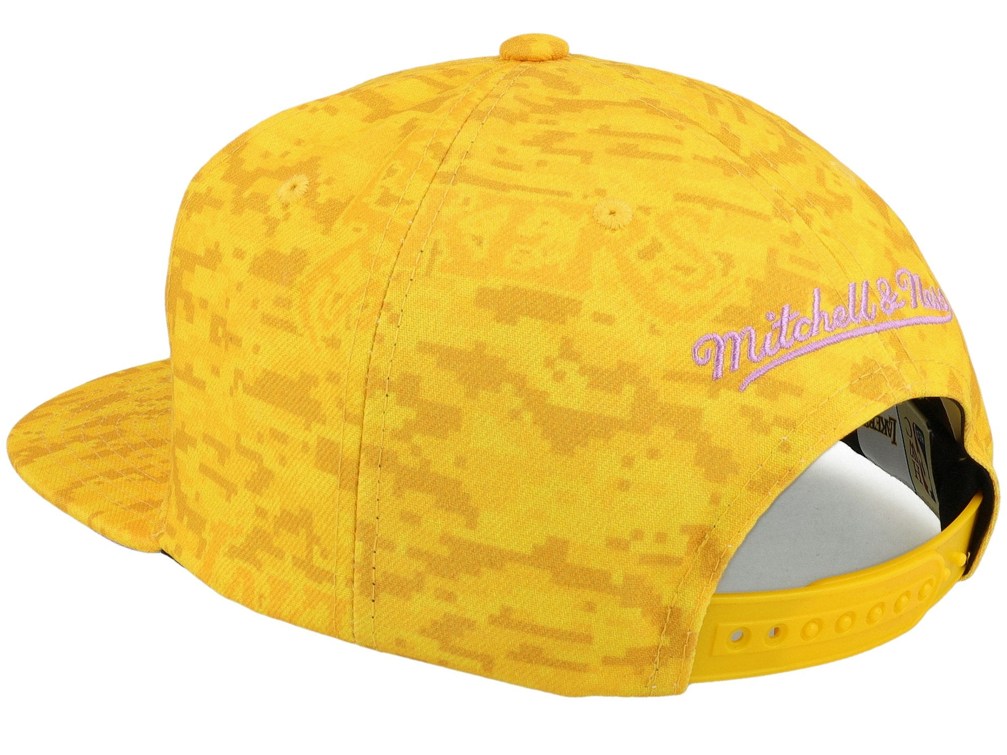 Mens MITCHELL & NESS NBA TEAM DIGI CAMO SNAPBACK HWC LAKERS
